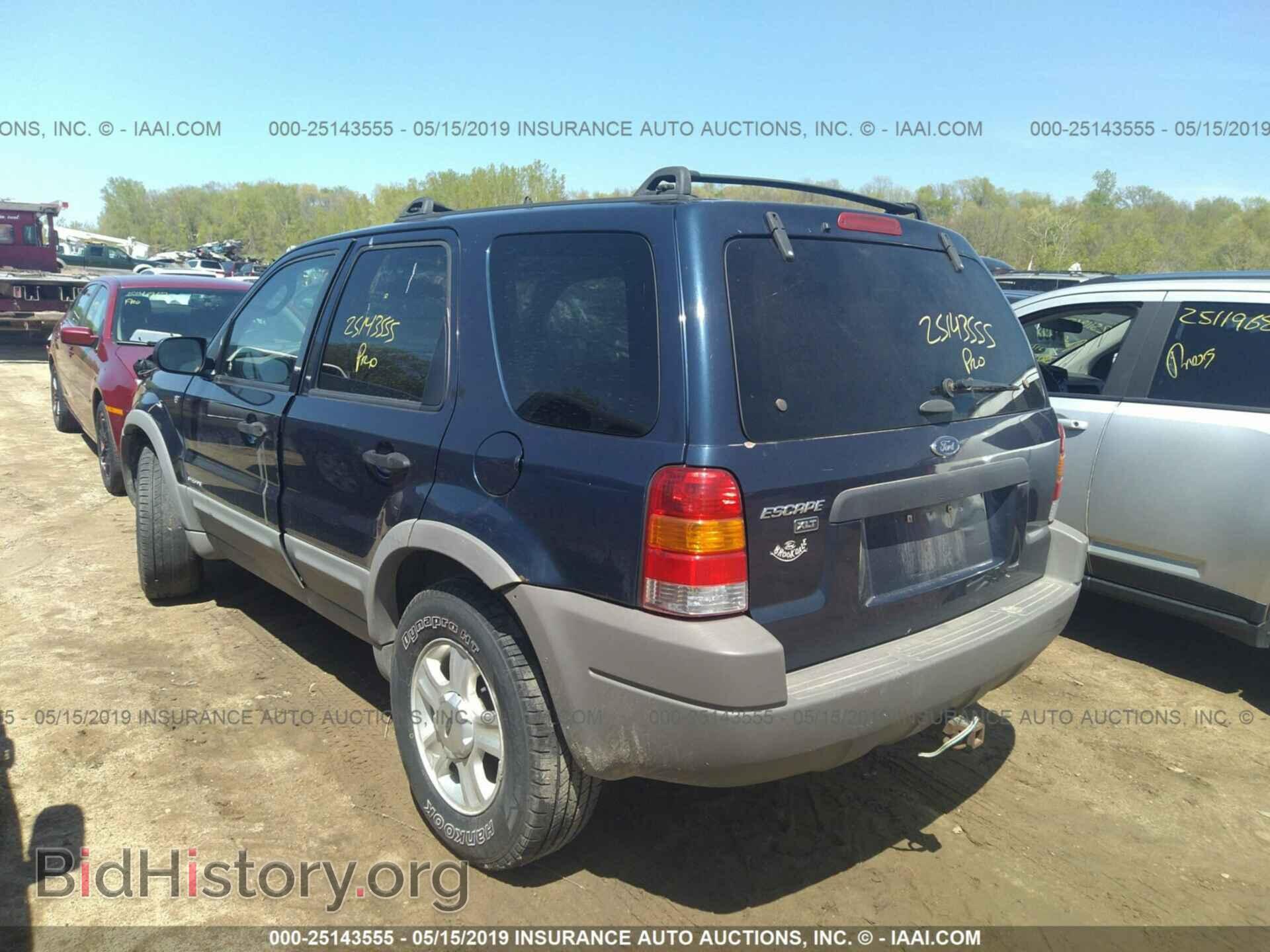 2002 FORD ESCAPE - VIN: 1FMYU04152KC73531 - Фото 3