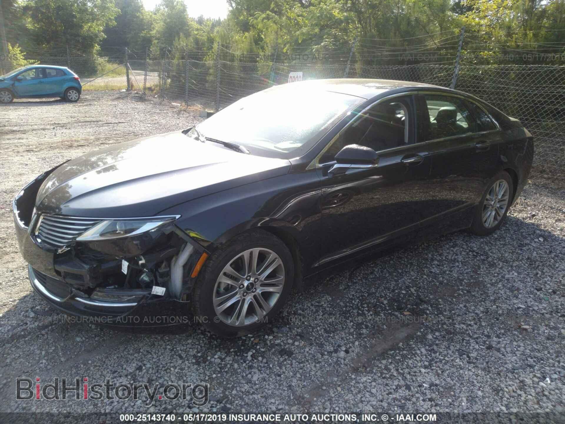 2015 LINCOLN MKZ - VIN: 3LN6L2G90FR619476 - Фото 2