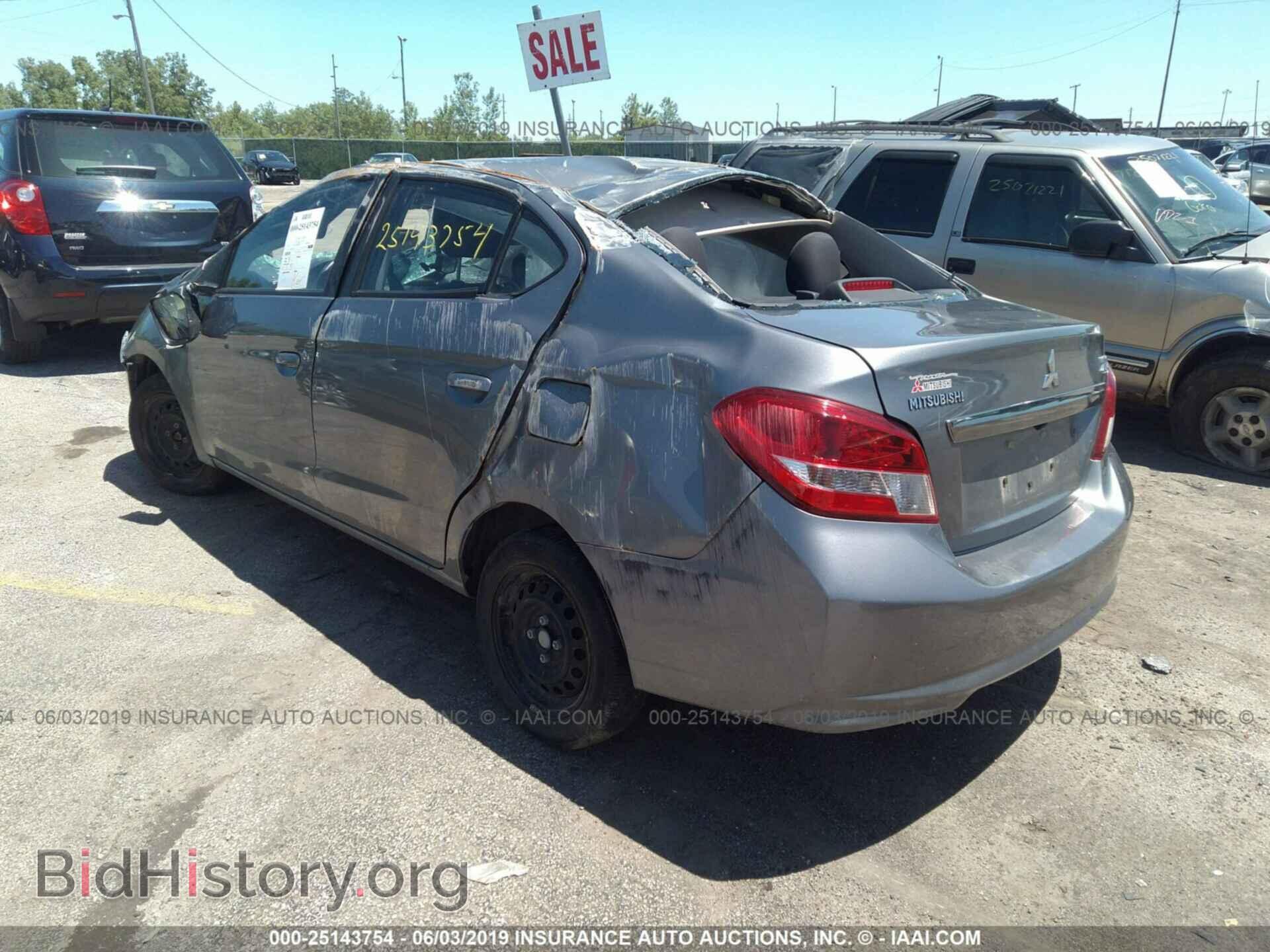 2017 MITSUBISHI MIRAGE - VIN: ML32F3FJ0HHF11123 - Фото 3