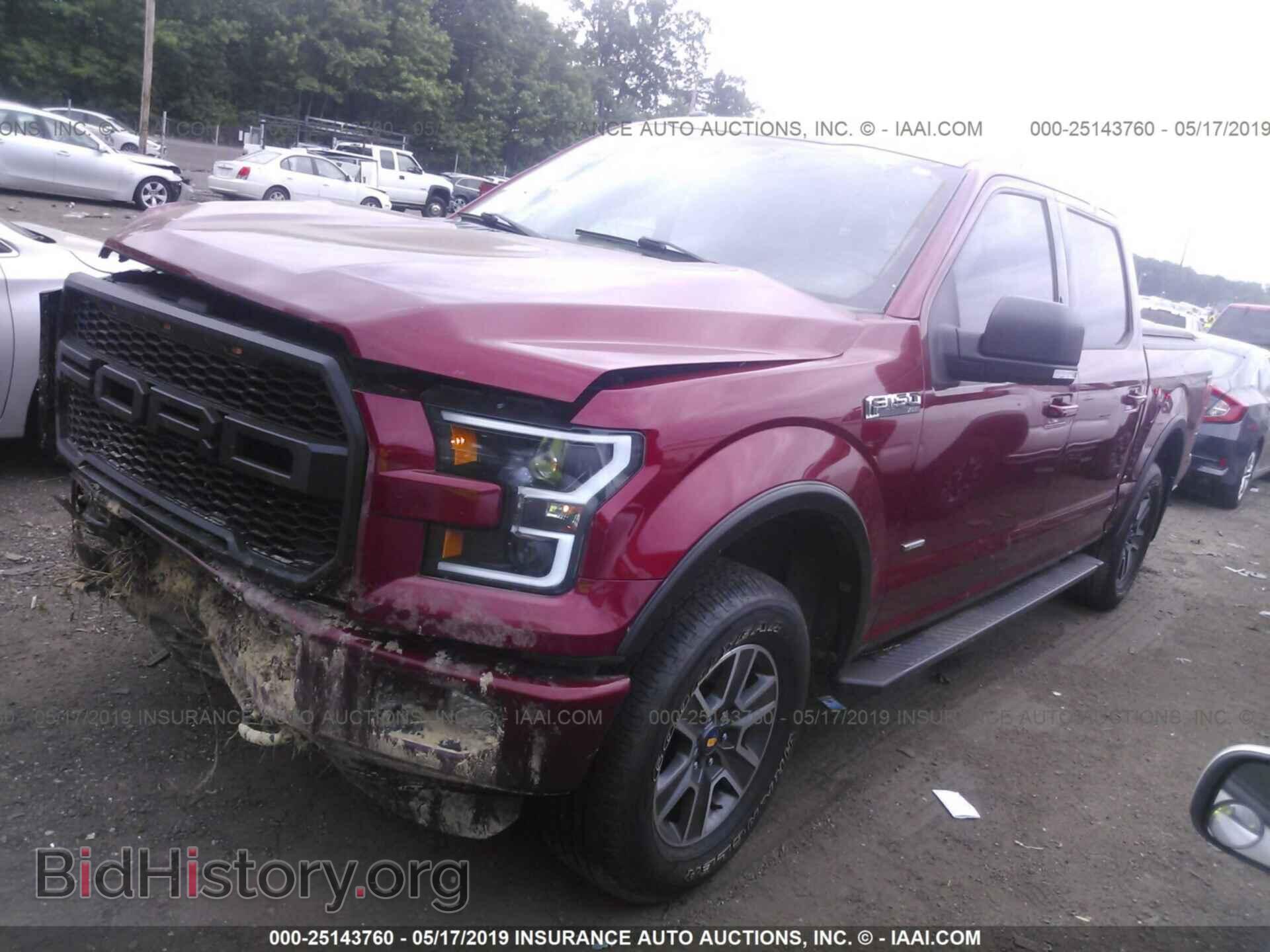 2016 FORD F150 - VIN: 1FTEW1EP3GFB82641 - Фото 2
