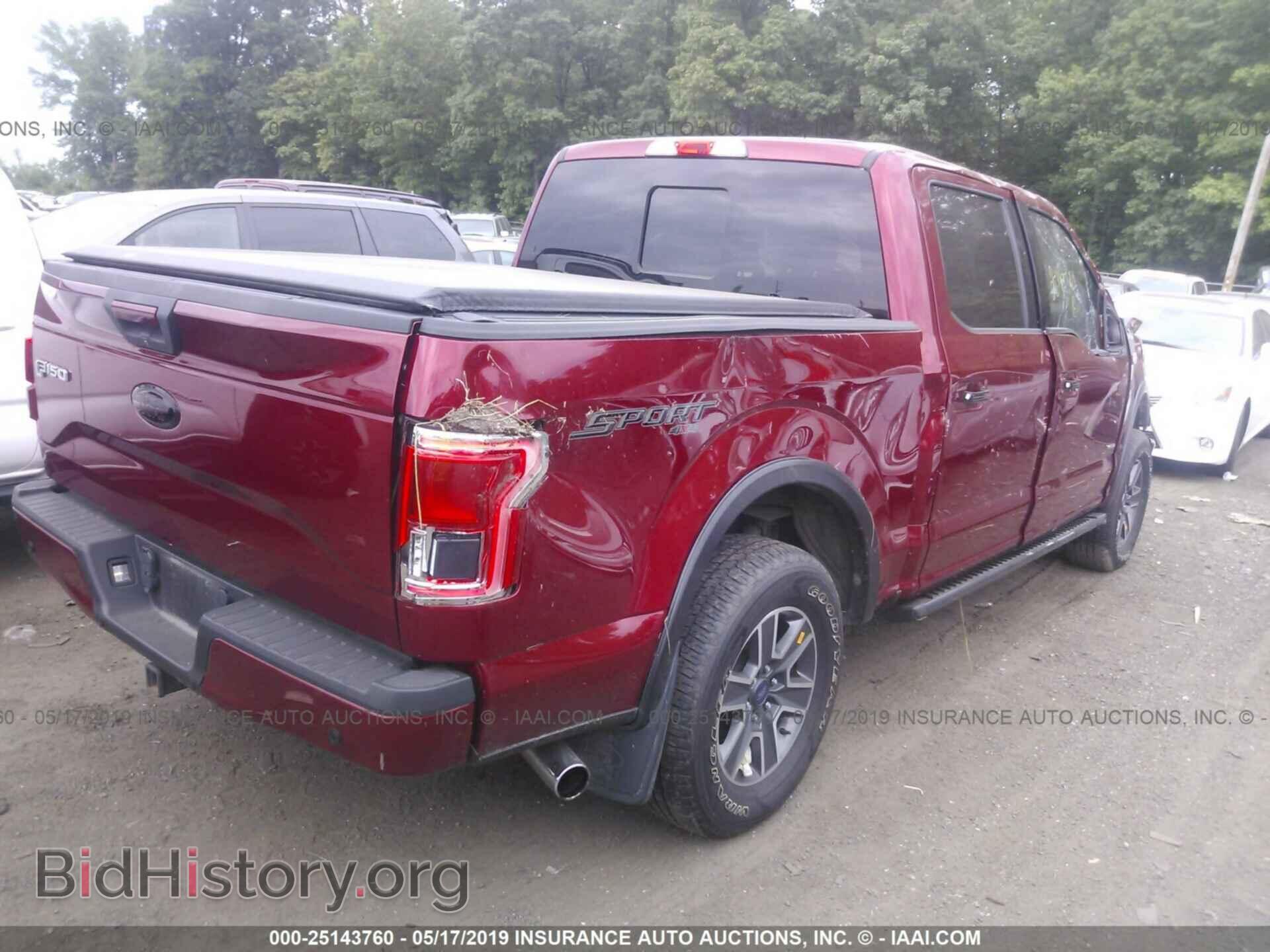 2016 FORD F150 - VIN: 1FTEW1EP3GFB82641 - Фото 4