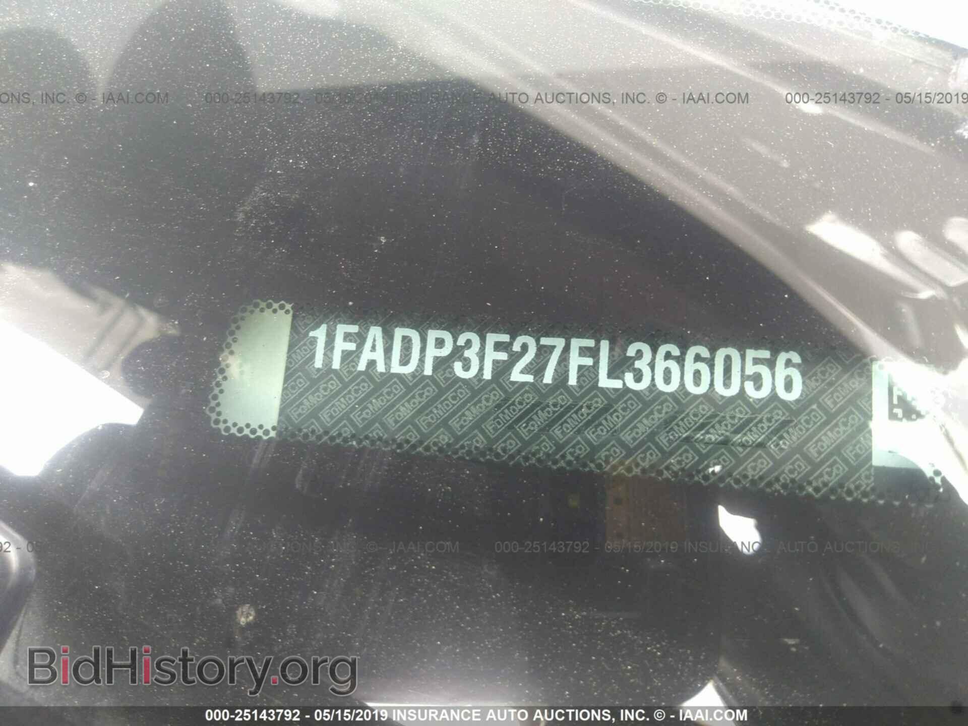 2015 FORD FOCUS - VIN: 1FADP3F27FL366056 - Фото 9