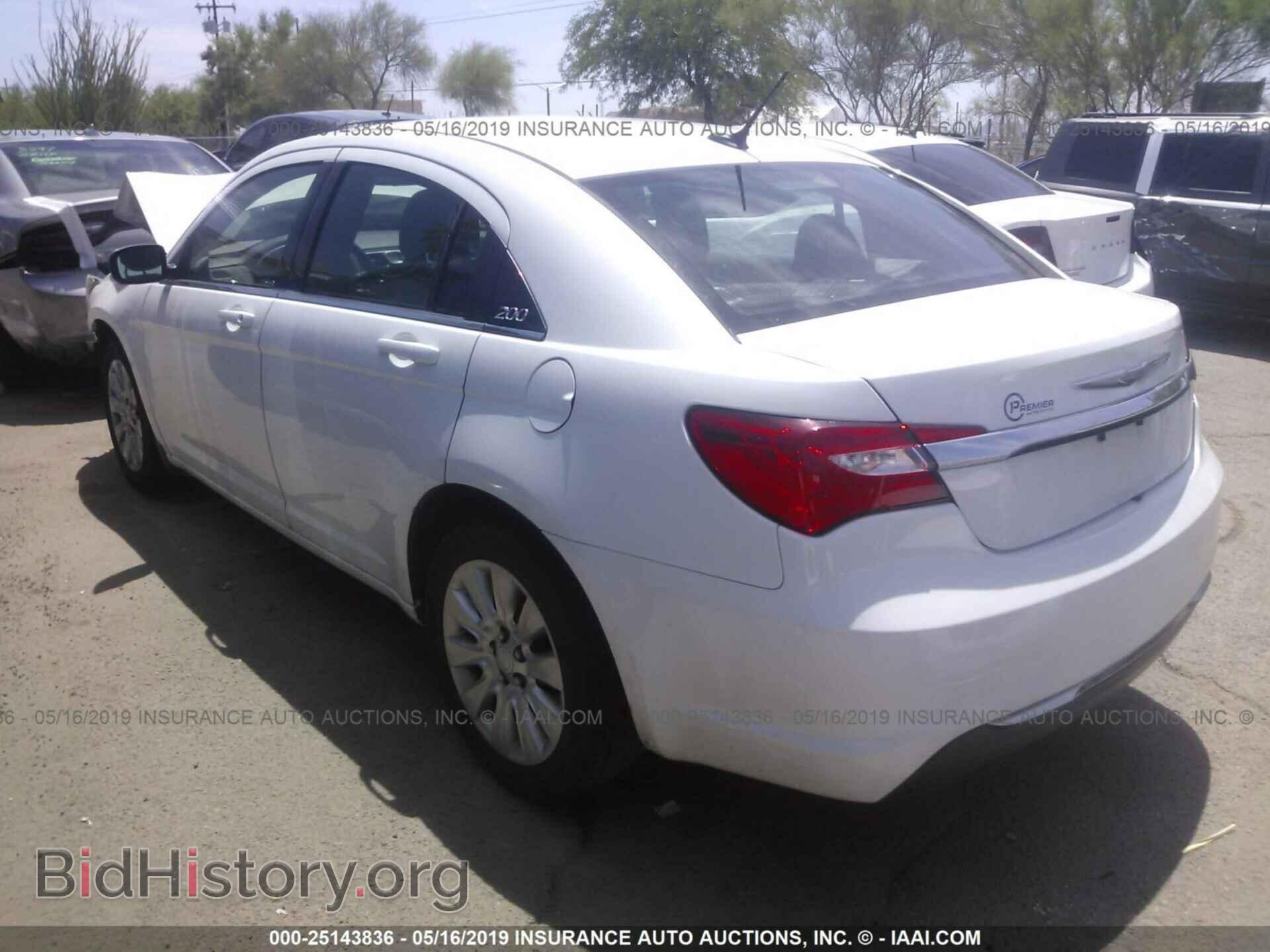 2014 CHRYSLER 200 - VIN: 1C3CCBAB0EN230622 - Фото 3