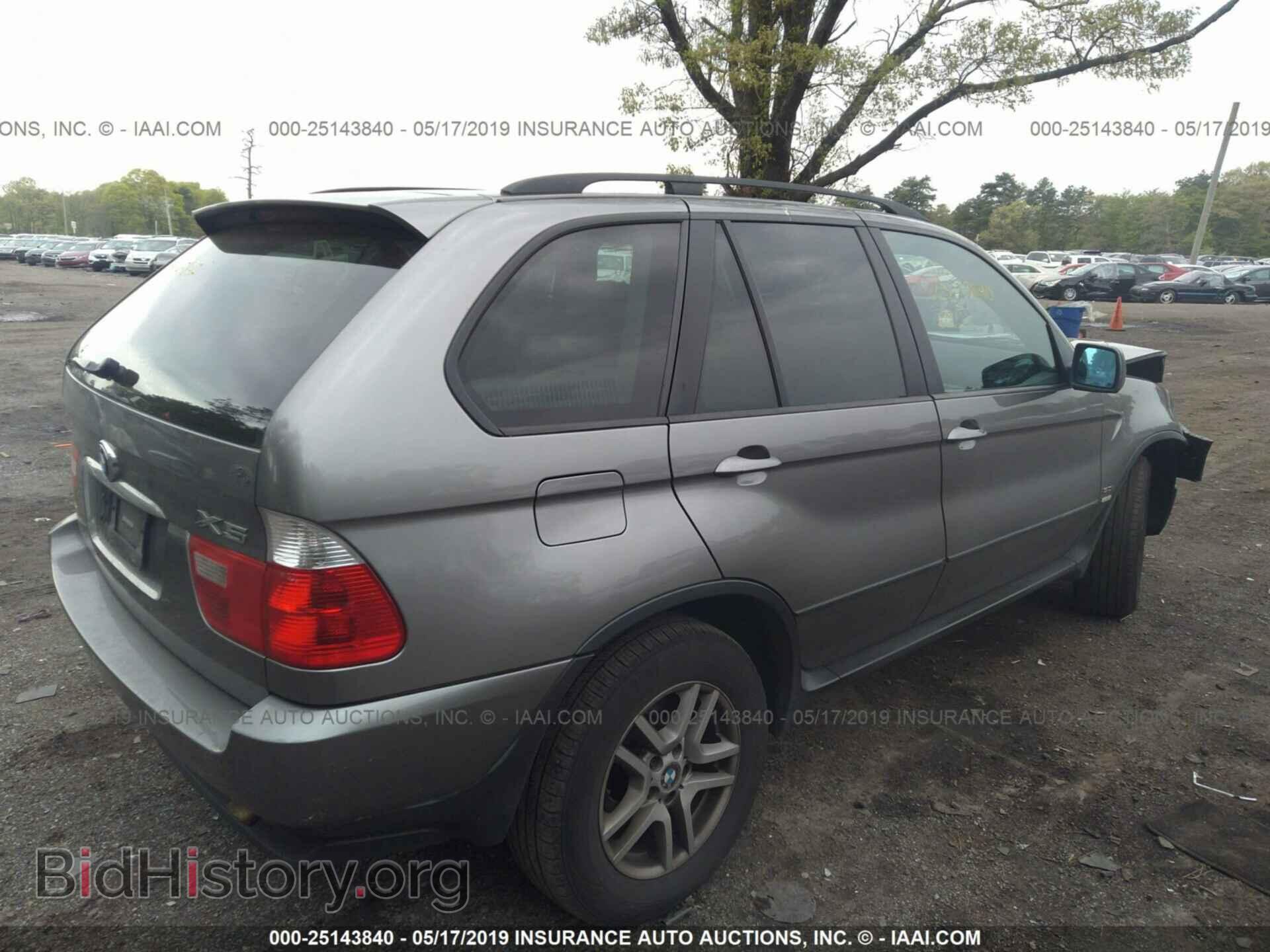 2006 BMW X5 - VIN: 5UXFA13546LY43953 - Фото 4