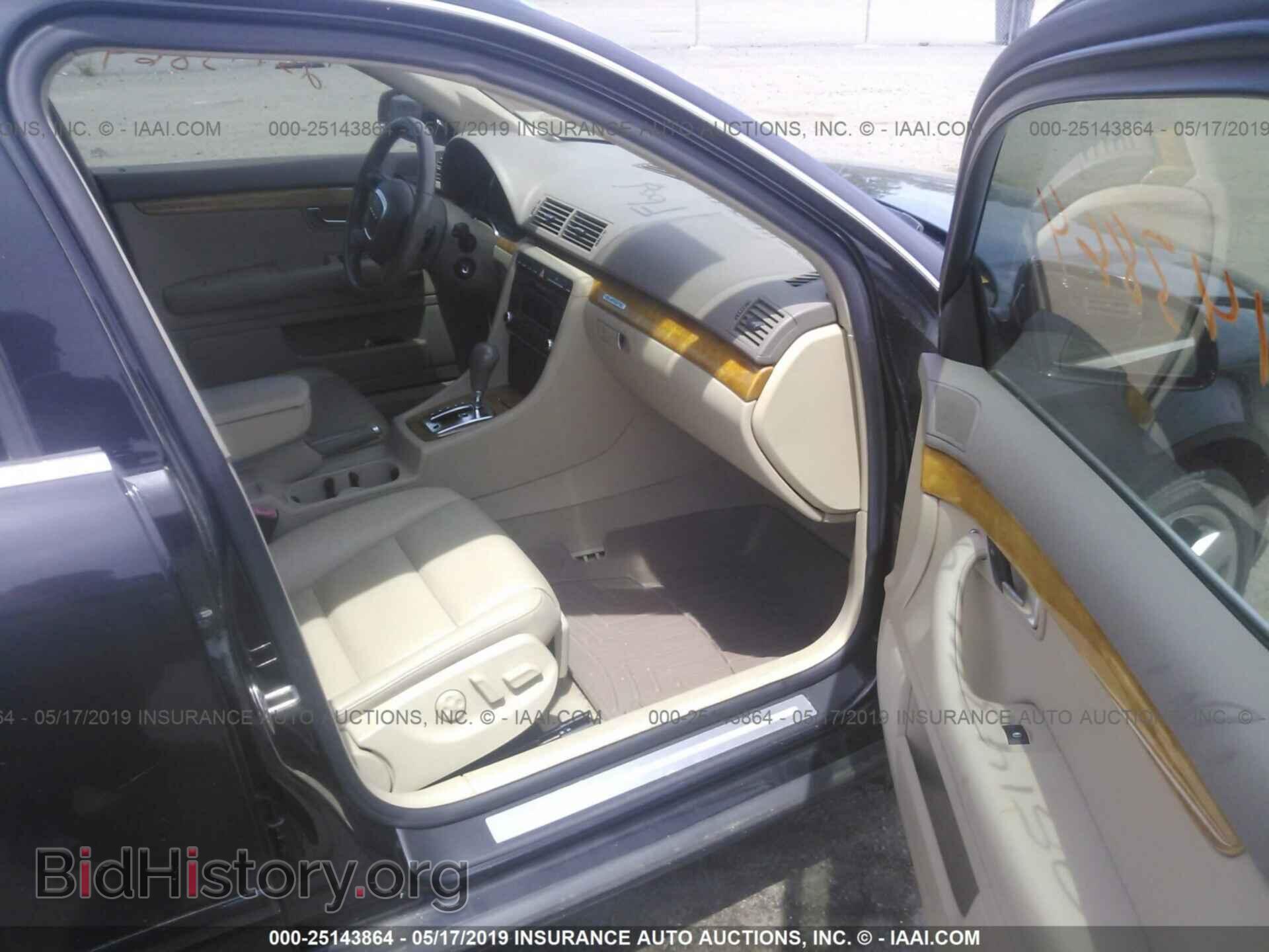 2008 AUDI A4 - VIN: WAUDH78E48A131194 - Фото 5