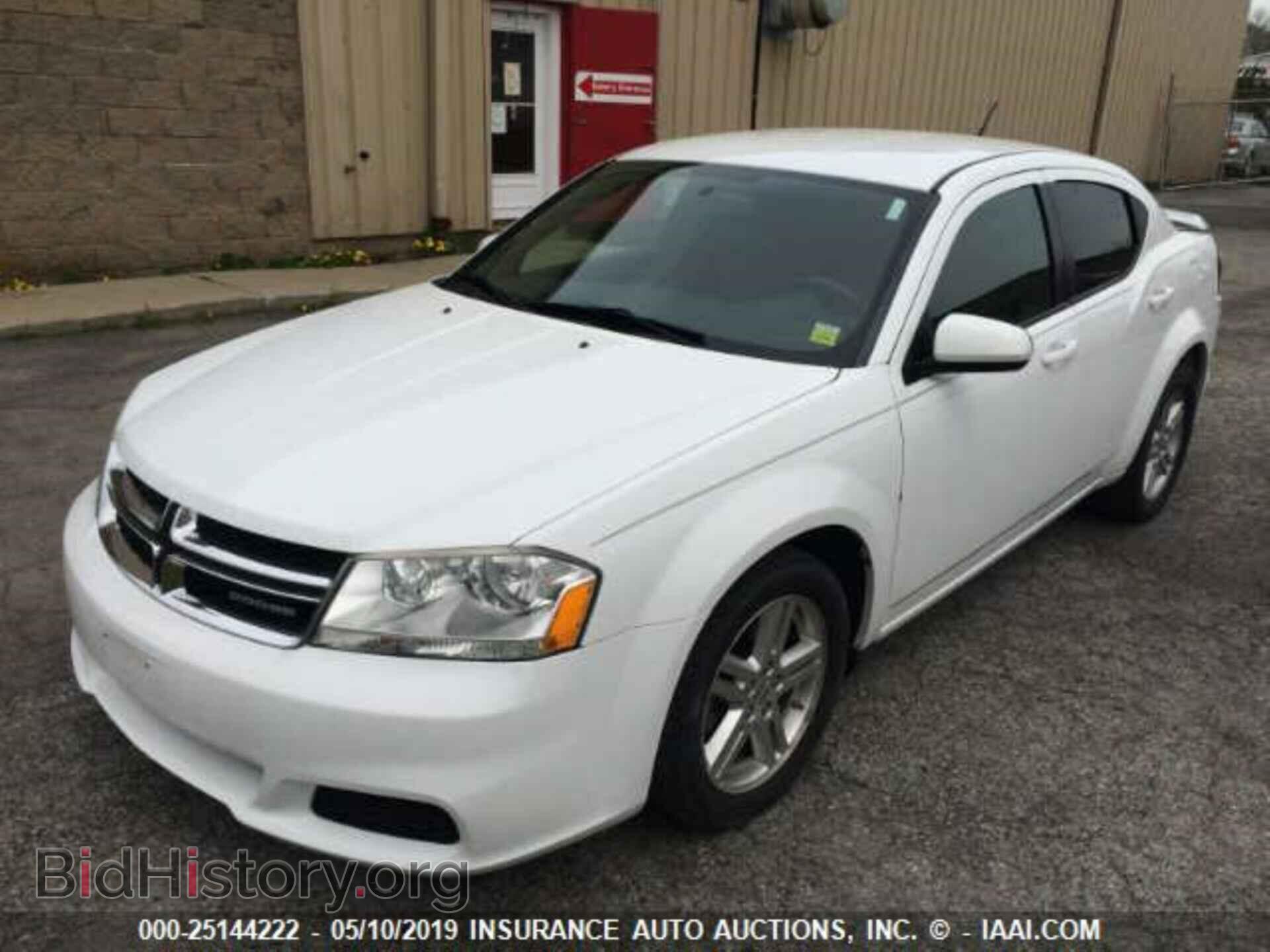 2012 DODGE AVENGER - VIN: 1C3CDZCB3CN166043 - Фото 2