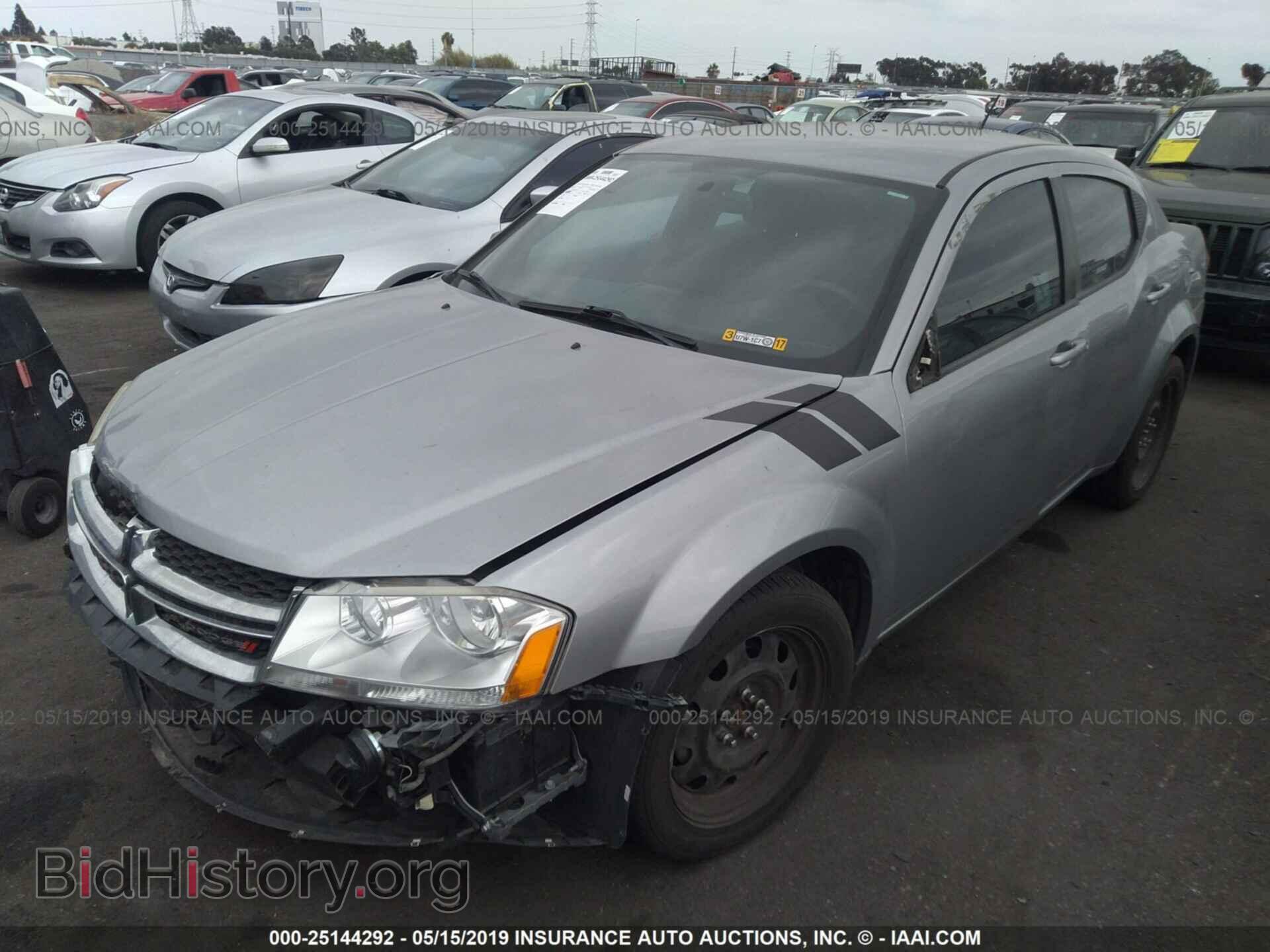 2014 DODGE AVENGER - VIN: 1C3CDZAB9EN112865 - Фото 2