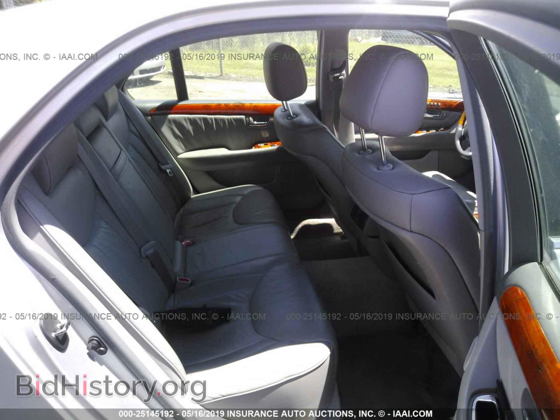 2005 LEXUS LS - VIN: JTHBN36F955018660 - Photo 8