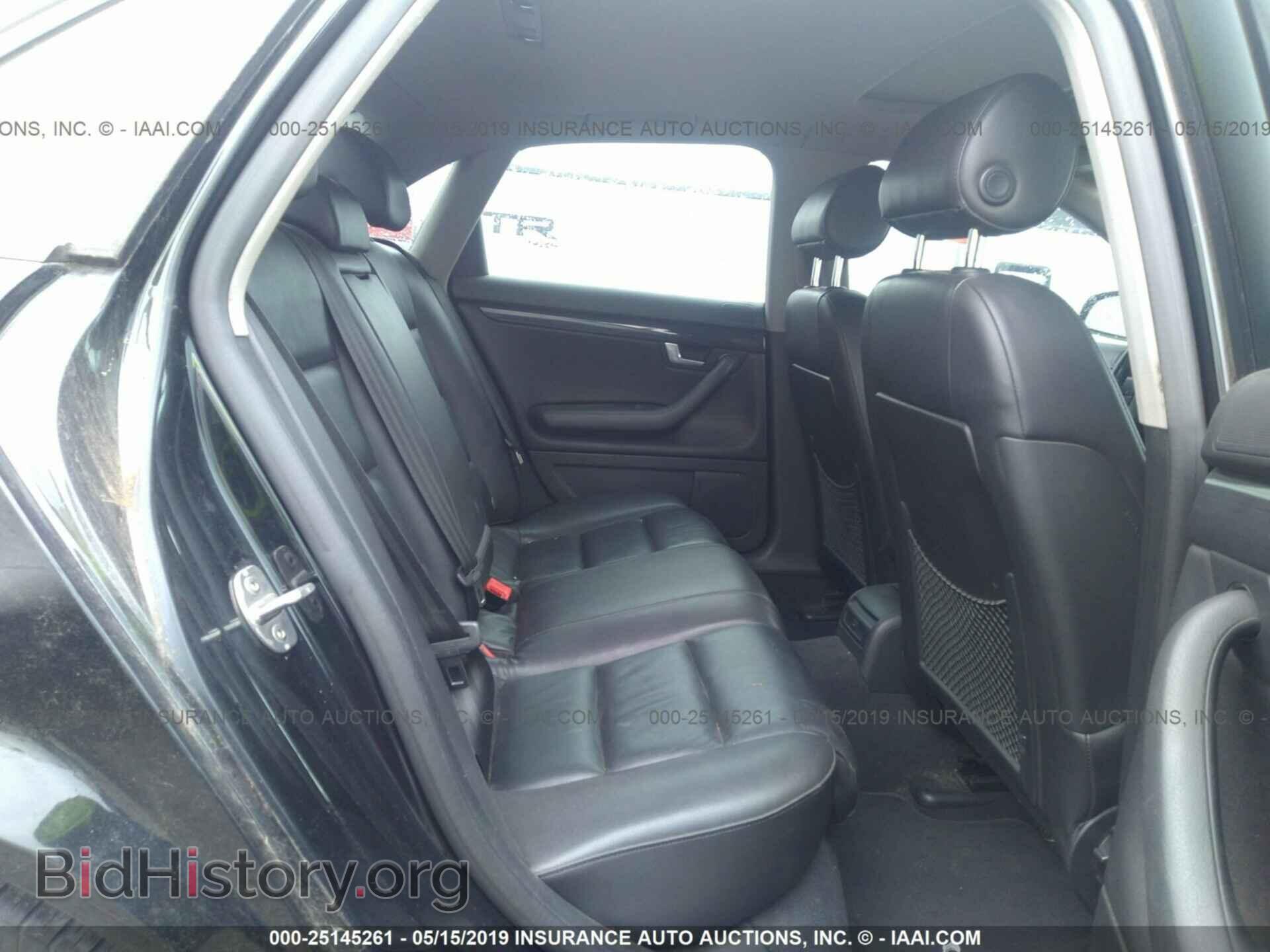2005 AUDI A4 - VIN: WAULC68E65A062234 - Фото 8