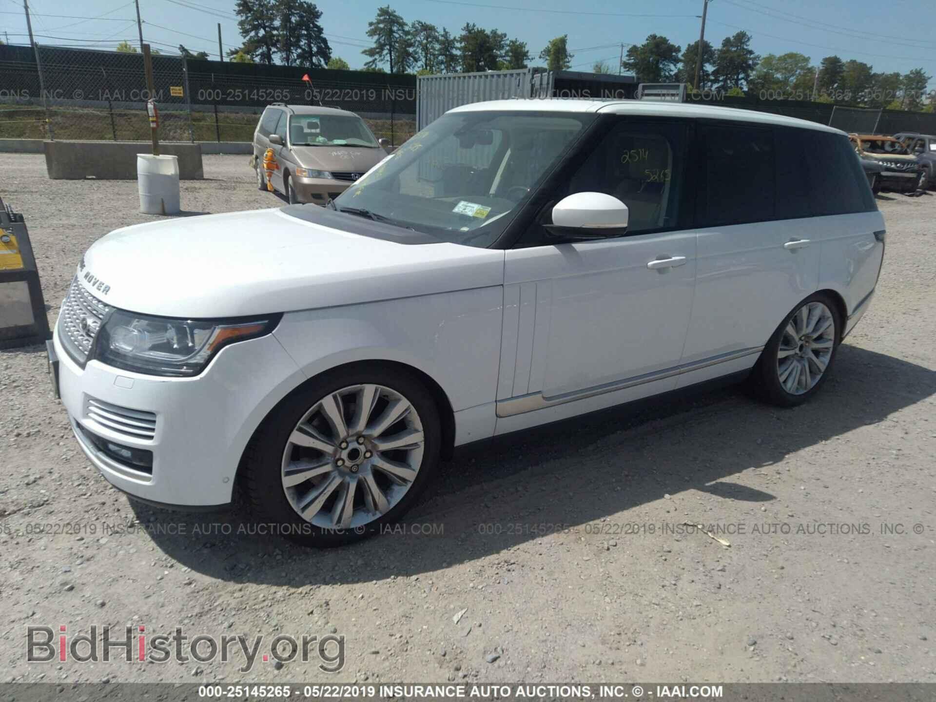 2014 LAND ROVER RANGE ROVER - VIN: SALGS2WF4EA150378 - Фото 2