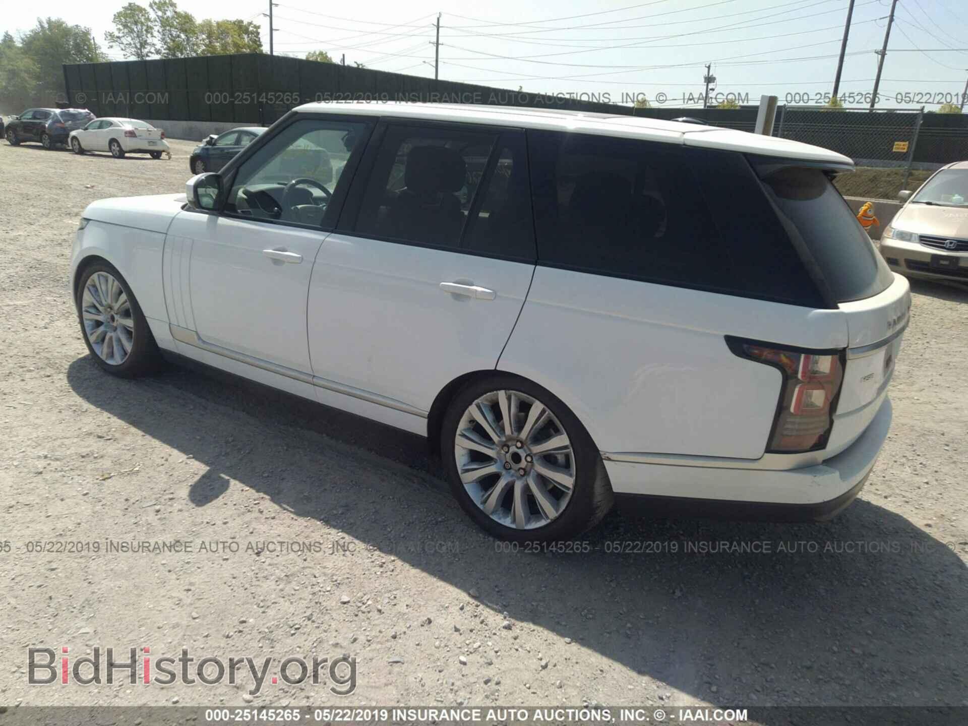 2014 LAND ROVER RANGE ROVER - VIN: SALGS2WF4EA150378 - Фото 3