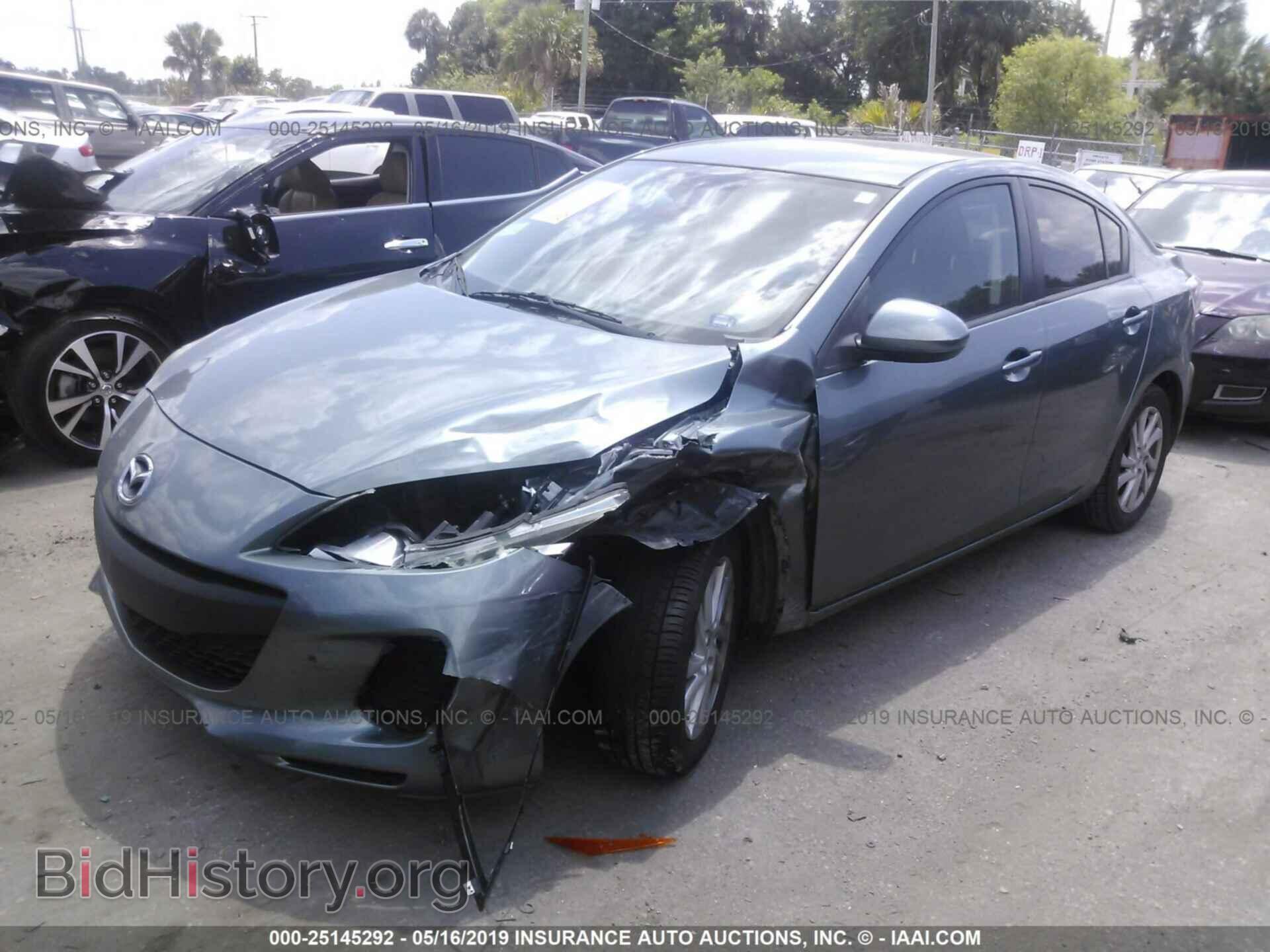 2012 MAZDA 3 - VIN: JM1BL1V78C1665724 - Фото 2