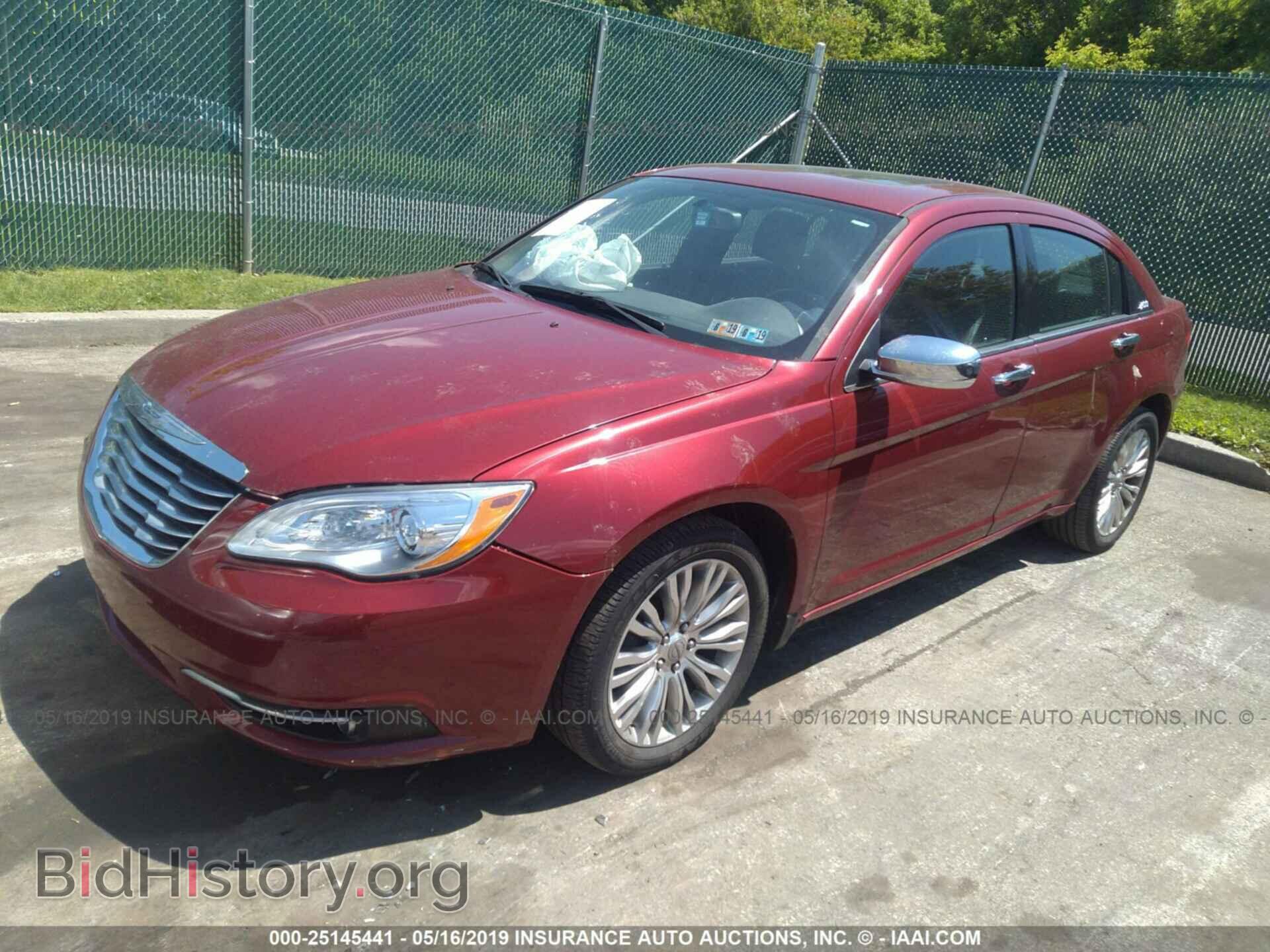 2012 CHRYSLER 200 - VIN: 1C3CCBCG3CN158837 - Photo 2