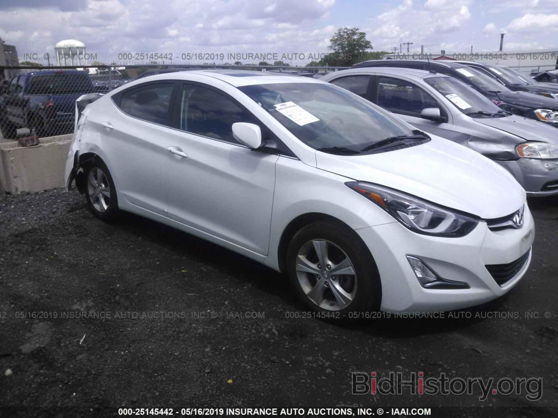 Photo 5NPDH4AE8GH754241 - HYUNDAI ELANTRA 2016