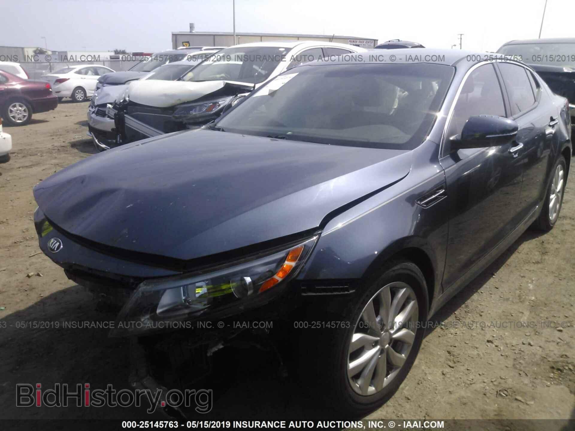 2015 KIA OPTIMA - VIN: 5XXGN4A77FG374387 - Фото 2