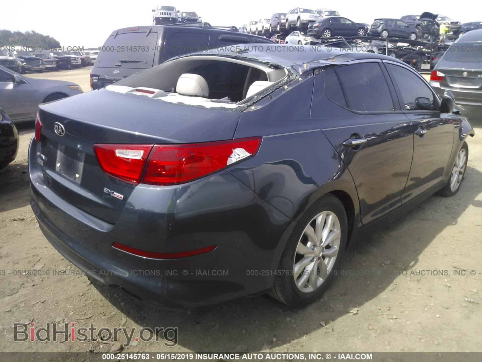 2015 KIA OPTIMA - VIN: 5XXGN4A77FG374387 - Фото 4
