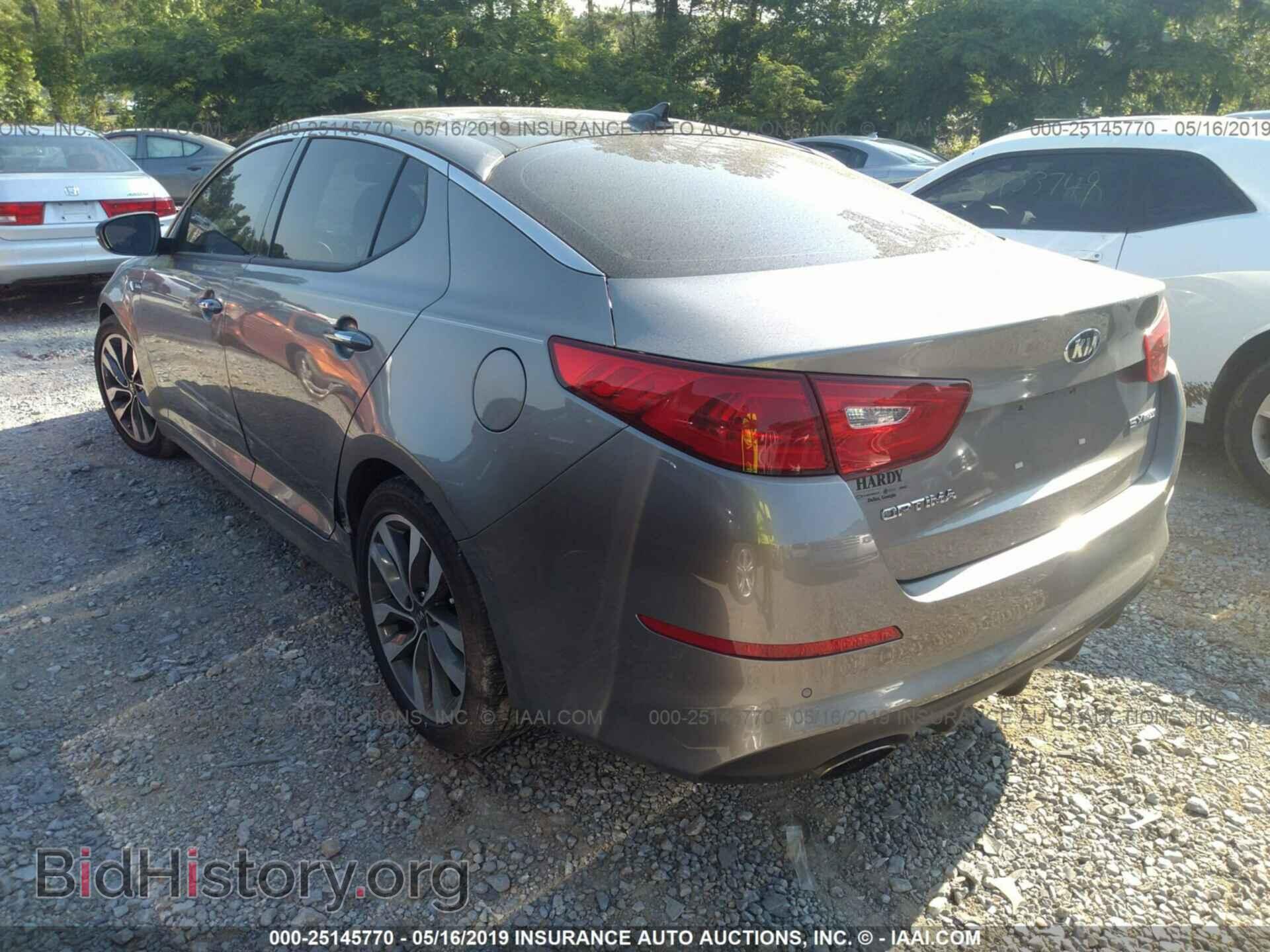 2015 KIA OPTIMA - VIN: 5XXGR4A61FG494794 - Фото 3