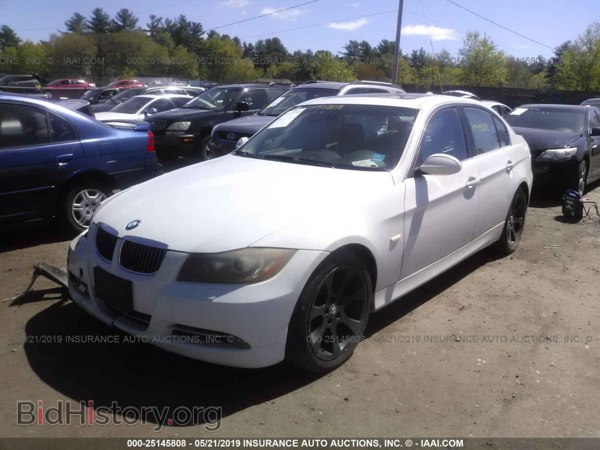 2008 BMW 335 - VIN: WBAVD53568A282971 - Фото 2