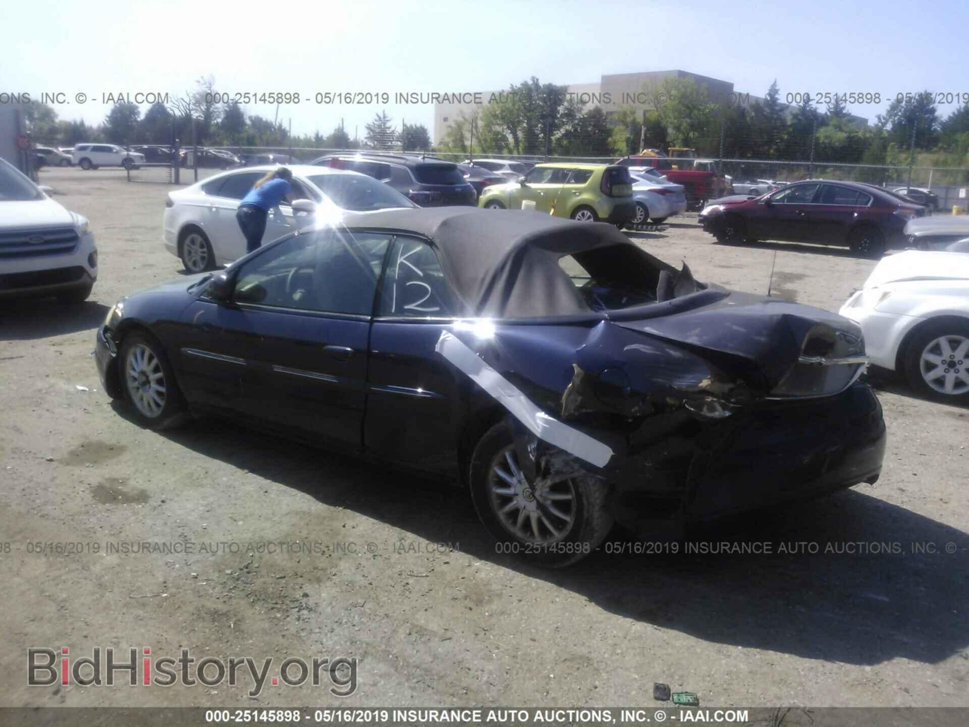 2003 CHRYSLER SEBRING - VIN: 1C3EL55T53N573131 - Фото 3