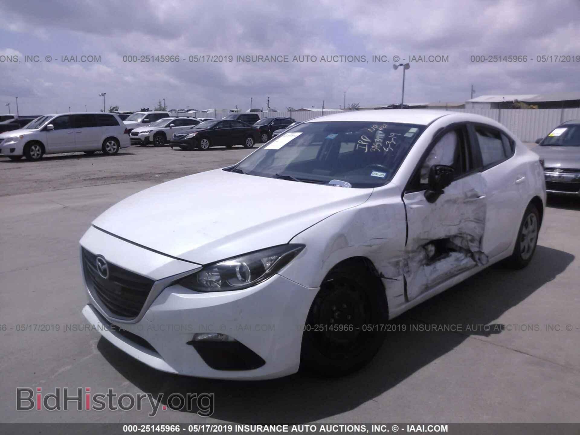 2014 MAZDA 3 - VIN: JM1BM1U78E1152054 - Фото 2