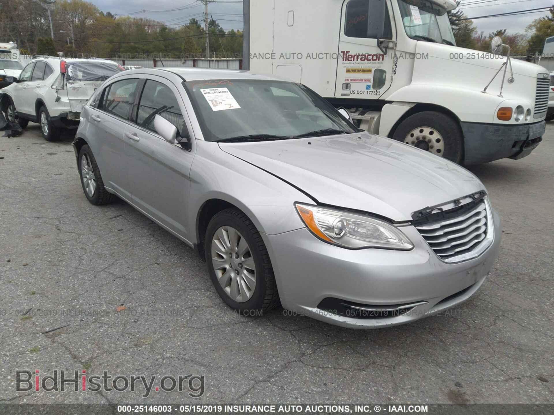 Фотография 1C3CCBAB0CN145406 - CHRYSLER 200 2012