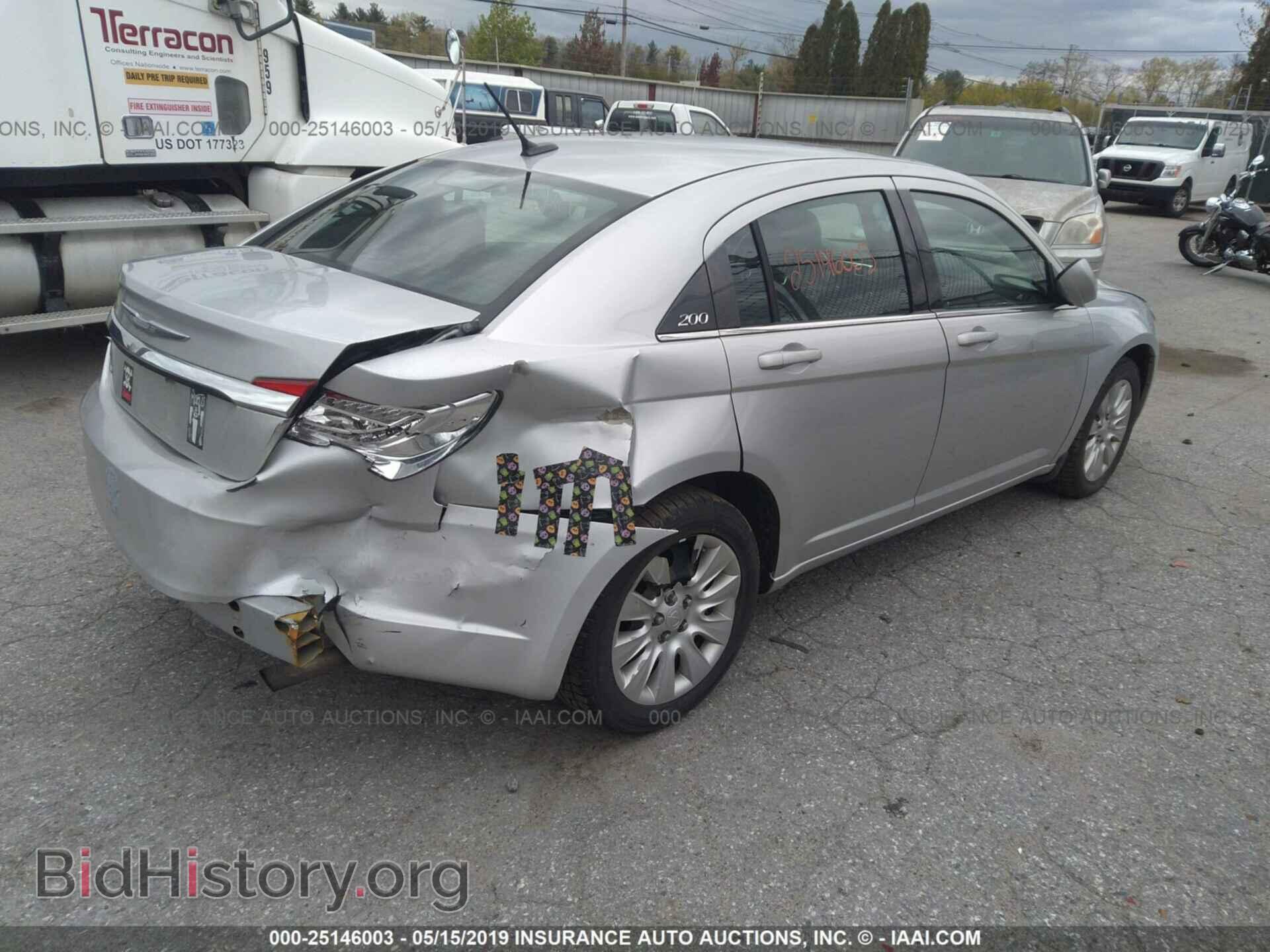2012 CHRYSLER 200 - VIN: 1C3CCBAB0CN145406 - Фото 4
