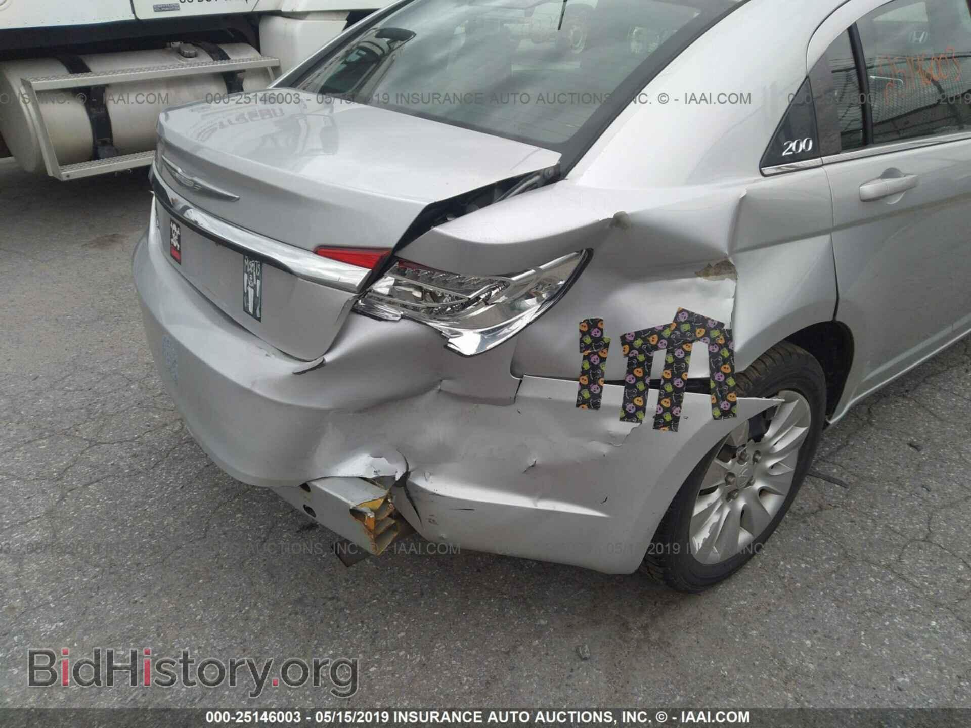 2012 CHRYSLER 200 - VIN: 1C3CCBAB0CN145406 - Фото 6