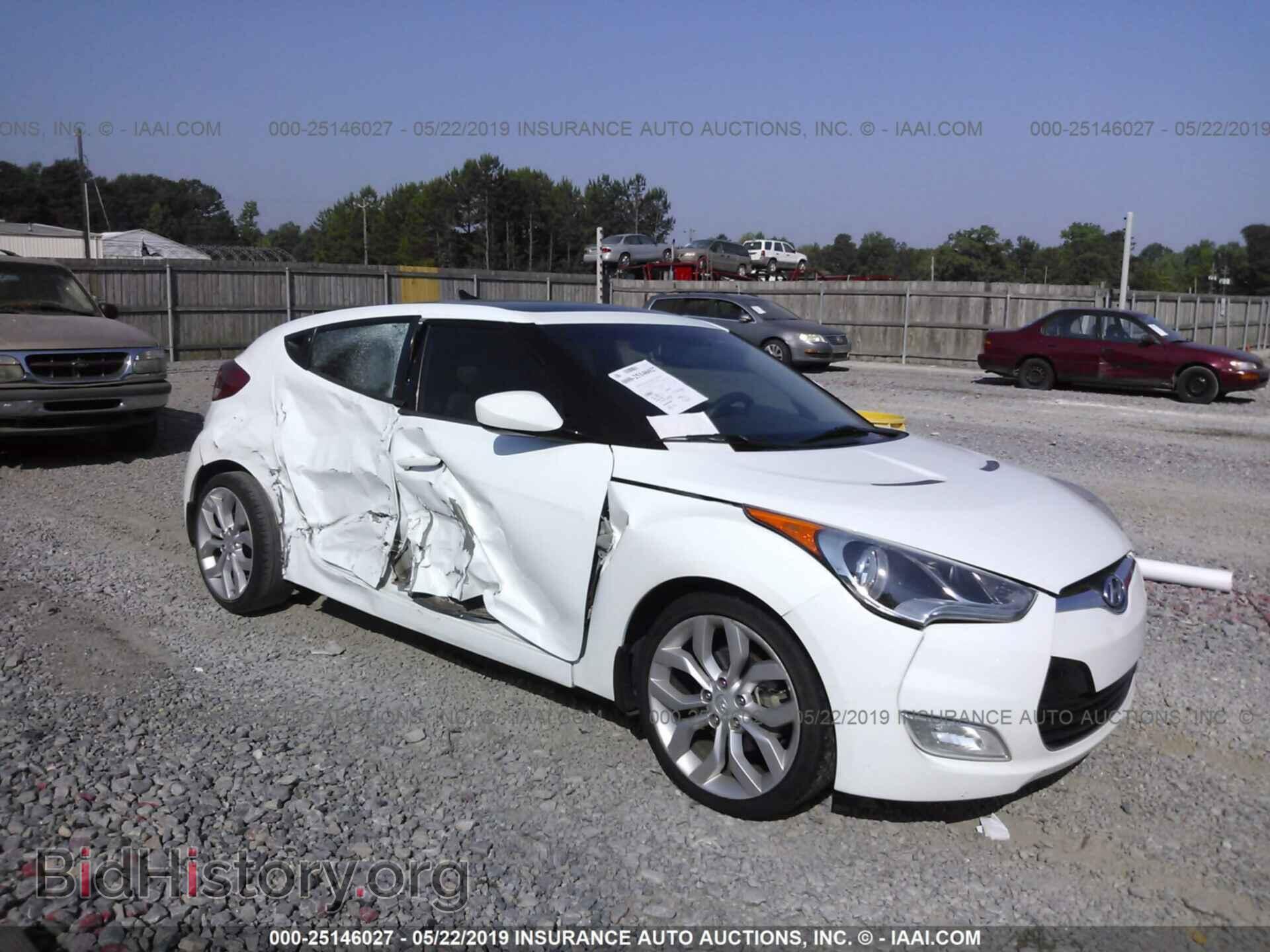 Photo KMHTC6AD2DU146466 - HYUNDAI VELOSTER 2013
