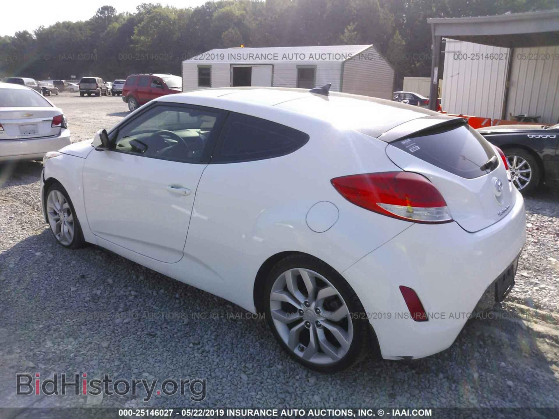2013 HYUNDAI VELOSTER - VIN: KMHTC6AD2DU146466 - Фото 3