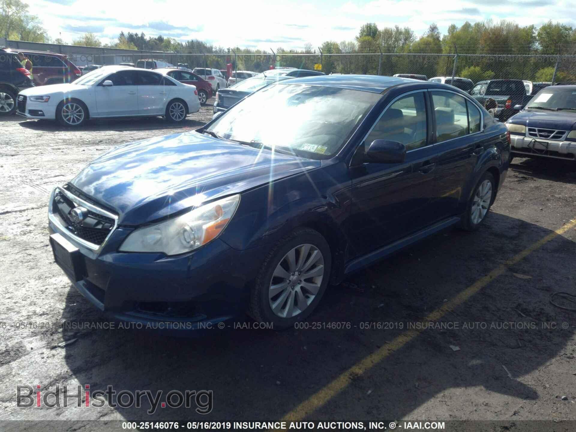 2011 SUBARU LEGACY - VIN: 4S3BMDL60B2225952 - Фото 2