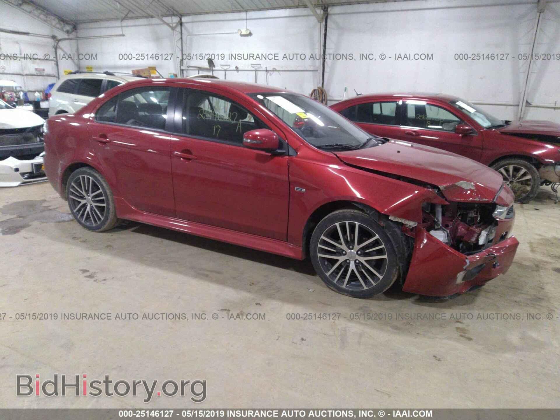 Photo JA32V2FW5HU004615 - MITSUBISHI LANCER 2017