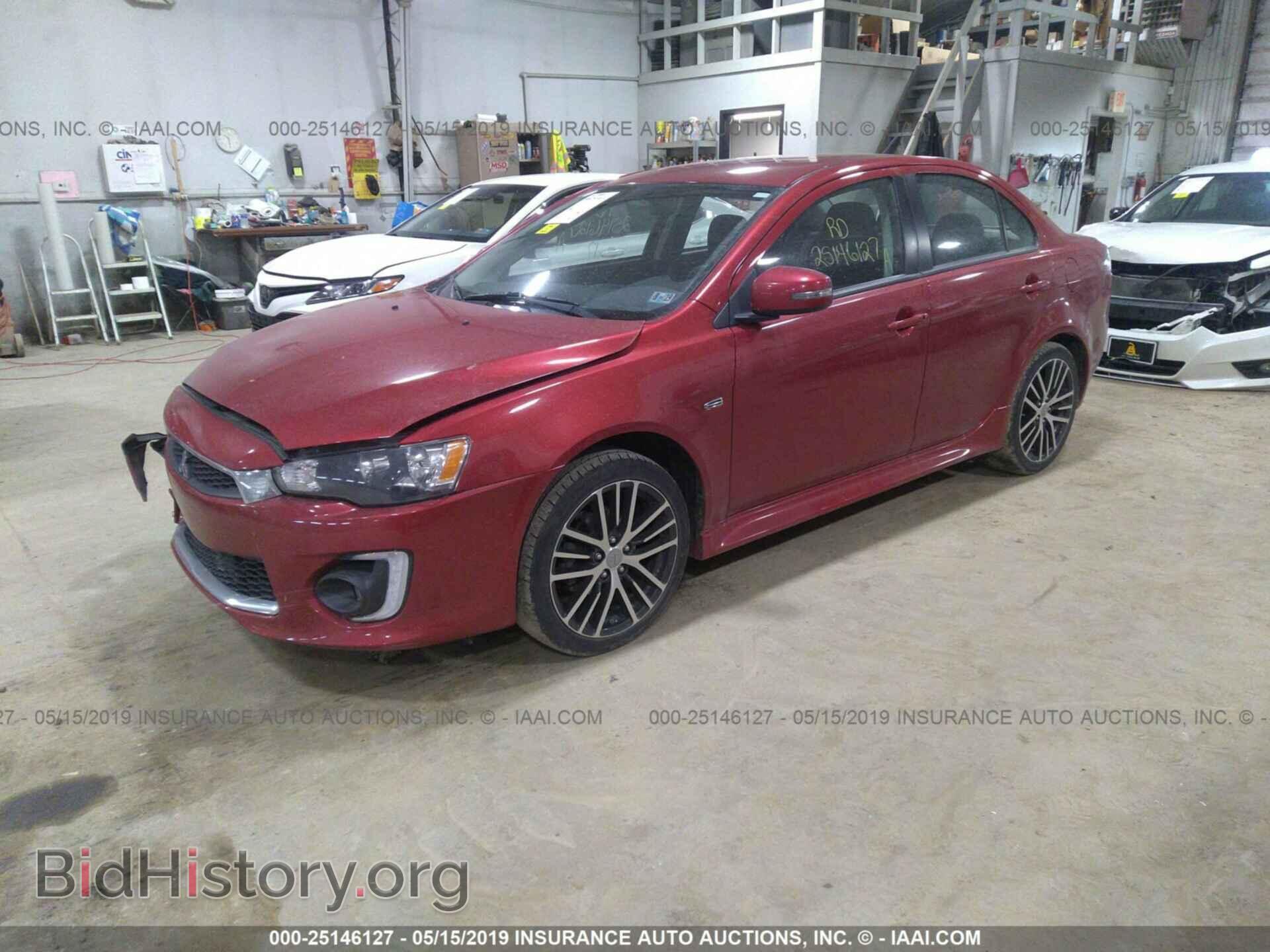 2017 MITSUBISHI LANCER - VIN: JA32V2FW5HU004615 - Фото 2
