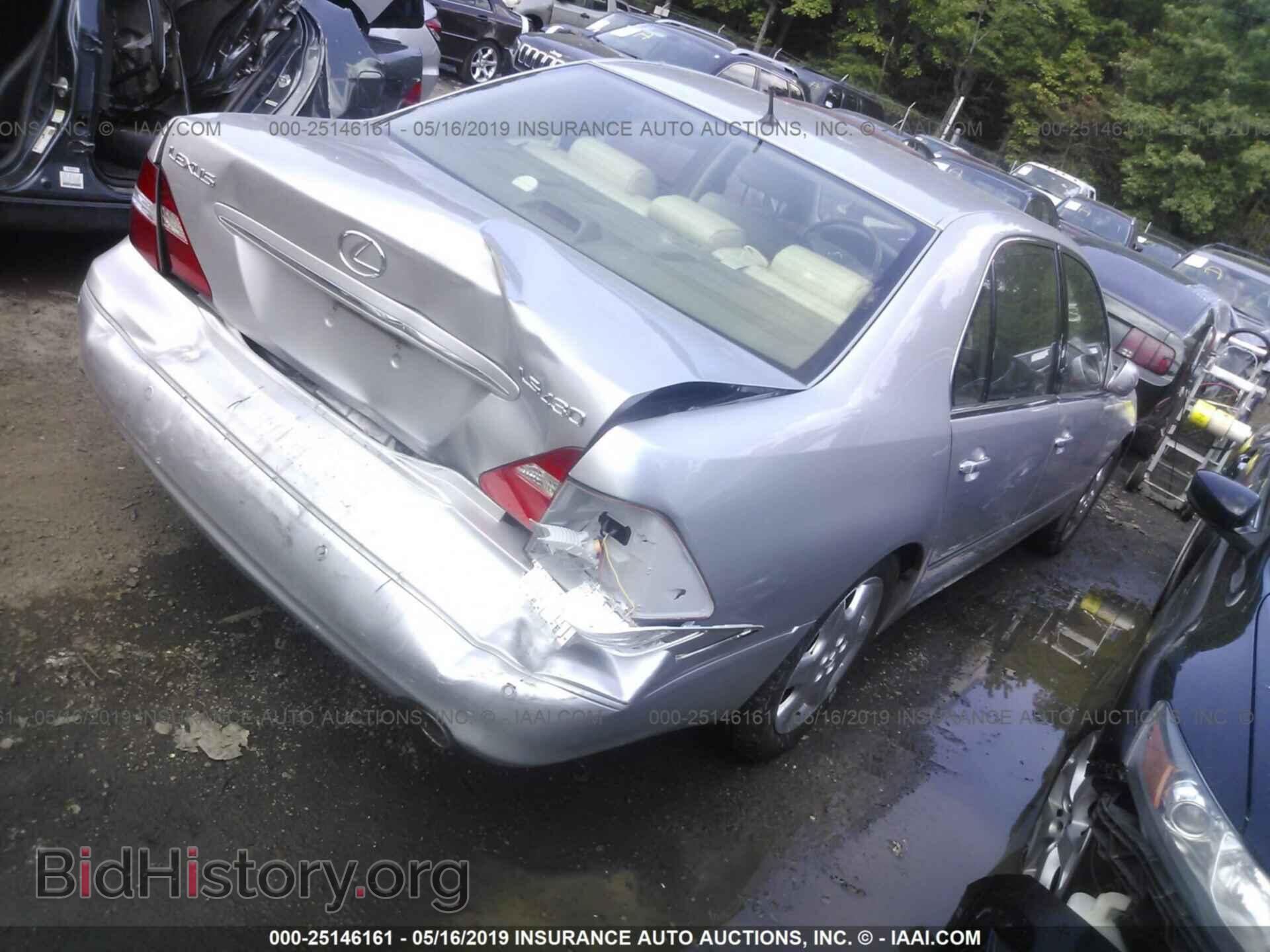 2004 LEXUS LS - VIN: JTHBN36F740137061 - Фото 4