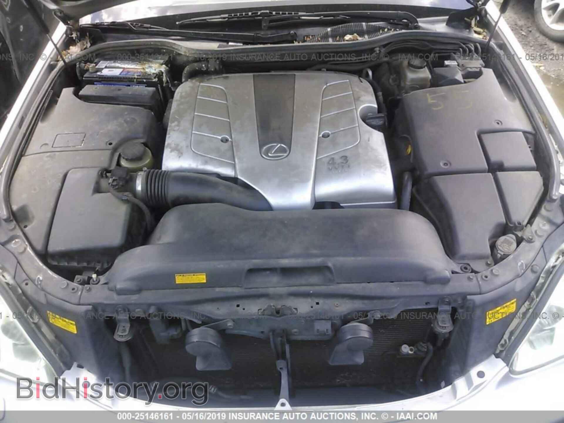 2004 LEXUS LS - VIN: JTHBN36F740137061 - Фото 10