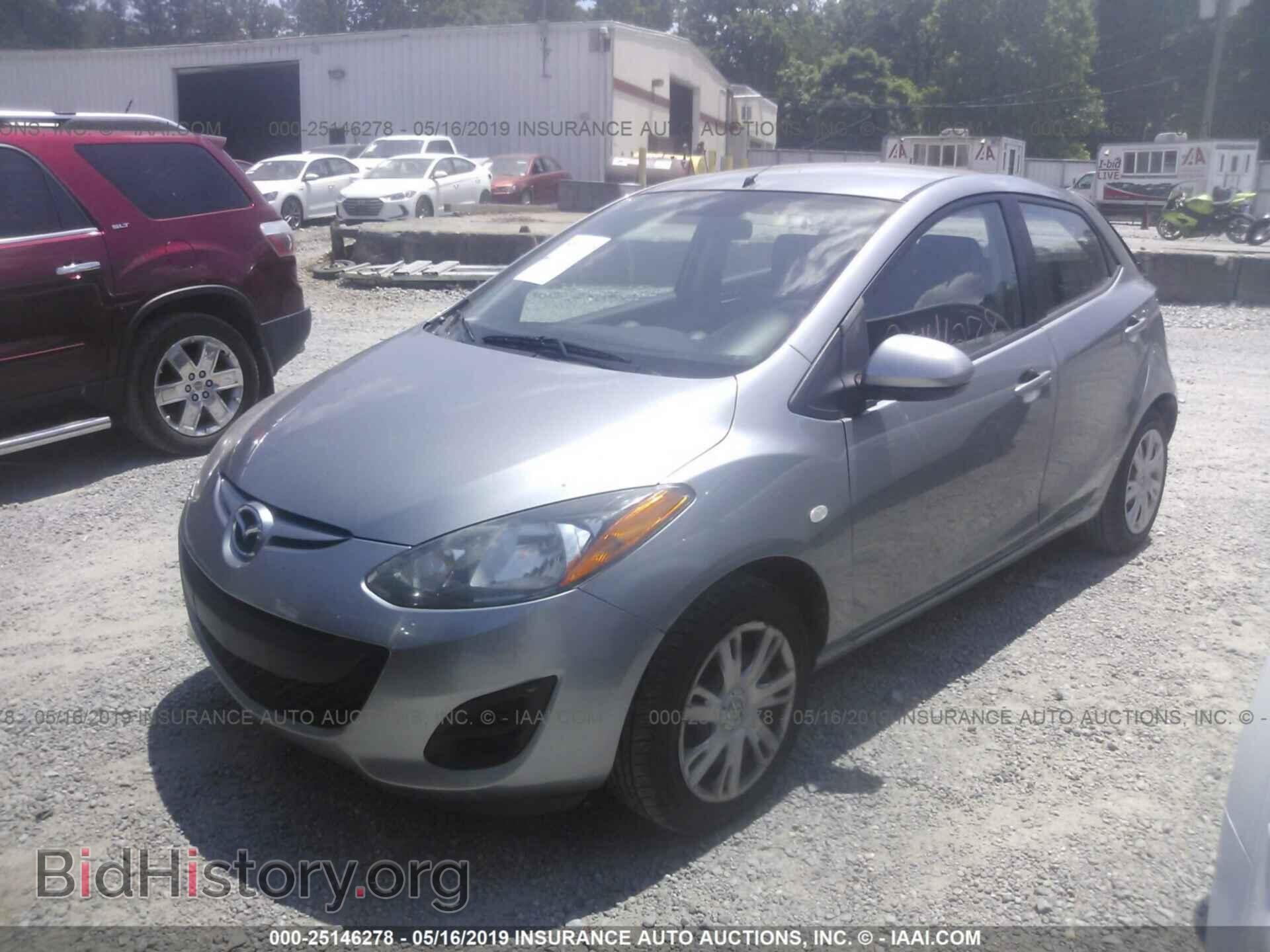 2013 MAZDA MAZDA2 - VIN: JM1DE1KY7D0169868 - Фото 2