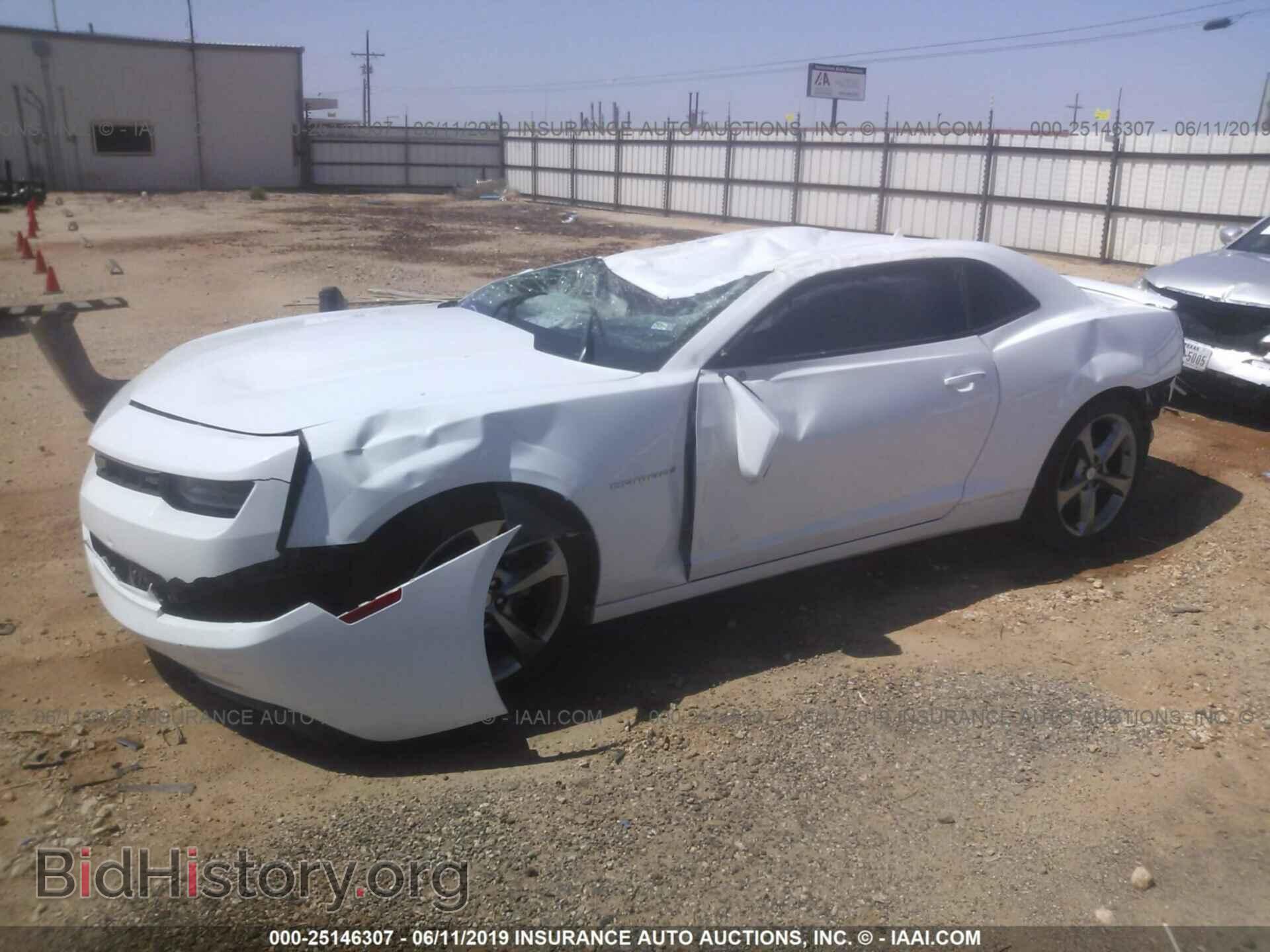 2014 CHEVROLET CAMARO - VIN: 2G1FB1E32E9219254 - Фото 2