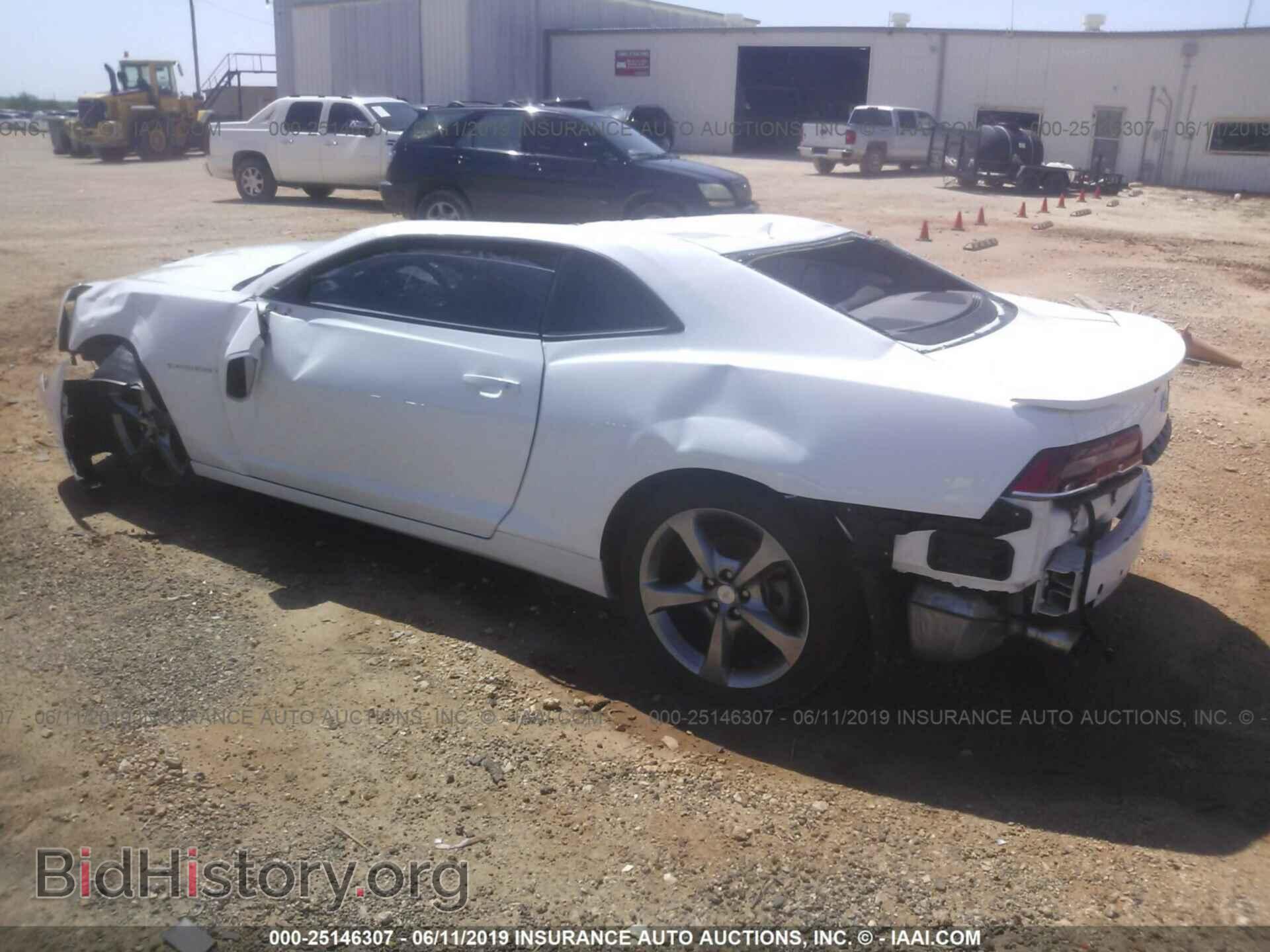 2014 CHEVROLET CAMARO - VIN: 2G1FB1E32E9219254 - Фото 3