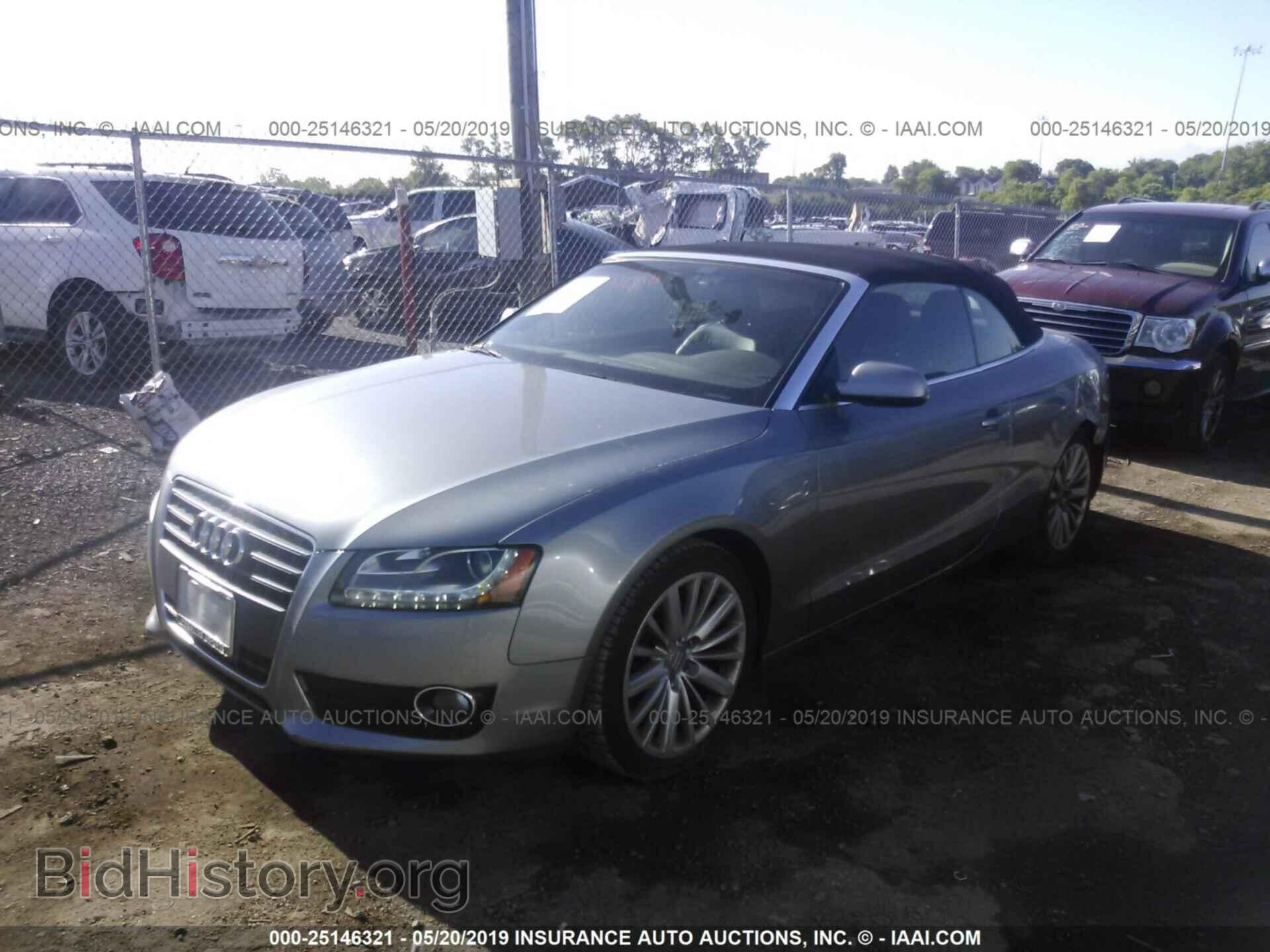 2011 AUDI A5 - VIN: WAUJFAFH4BN019594 - Фото 2