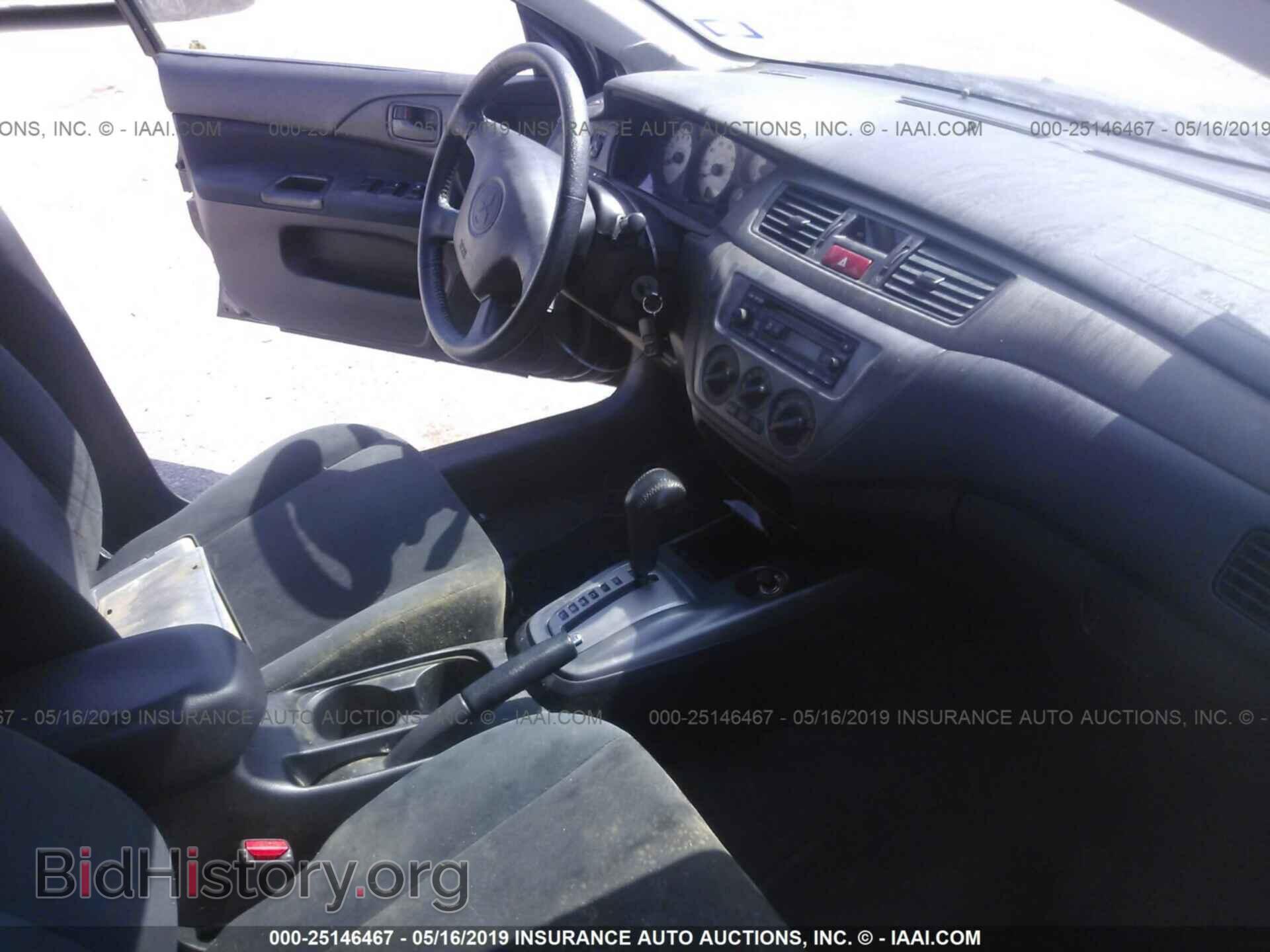 2005 MITSUBISHI LANCER - VIN: JA3AJ86E65U022411 - Photo 5