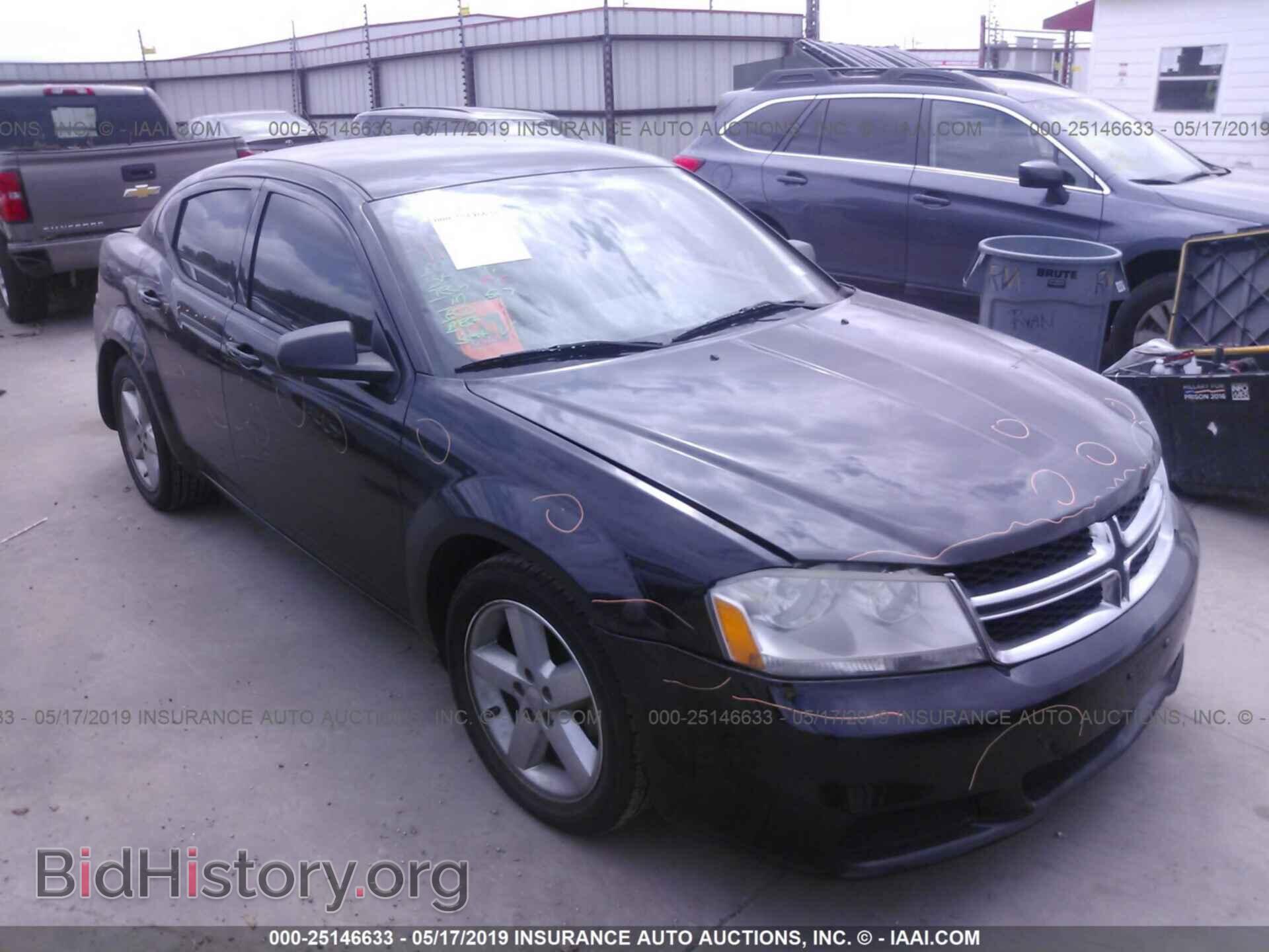 Photo 1C3CDZAB9DN572767 - DODGE AVENGER 2013