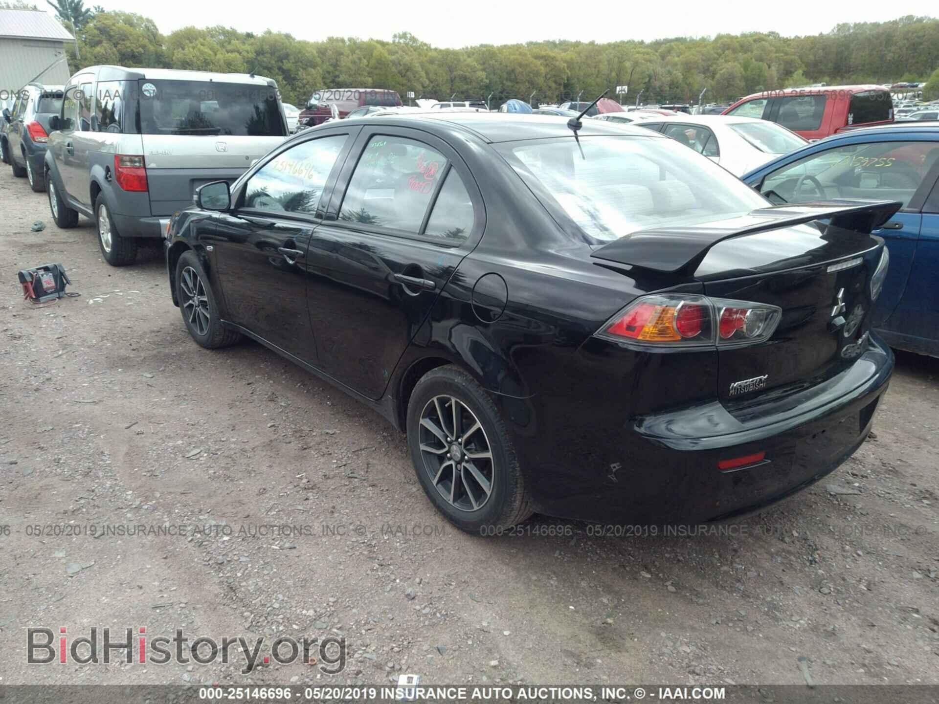 2017 MITSUBISHI LANCER - VIN: JA32U2FU5HU007645 - Фото 3