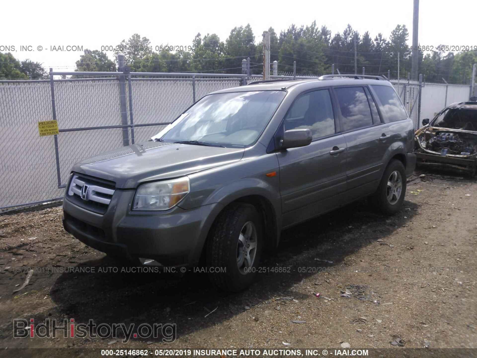 2007 HONDA PILOT - VIN: 5FNYF18777B026552 - Фото 2
