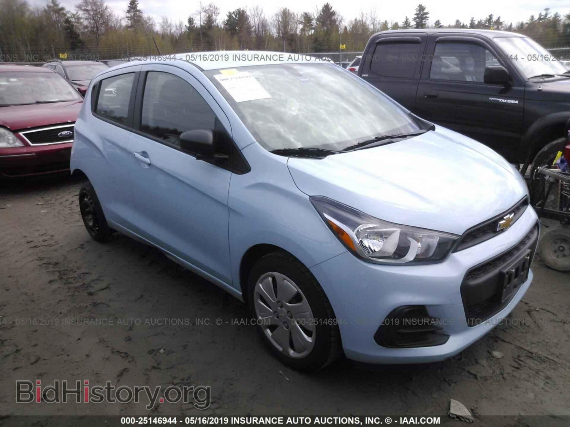 Photo KL8CA6SA7GC583784 - CHEVROLET SPARK 2016
