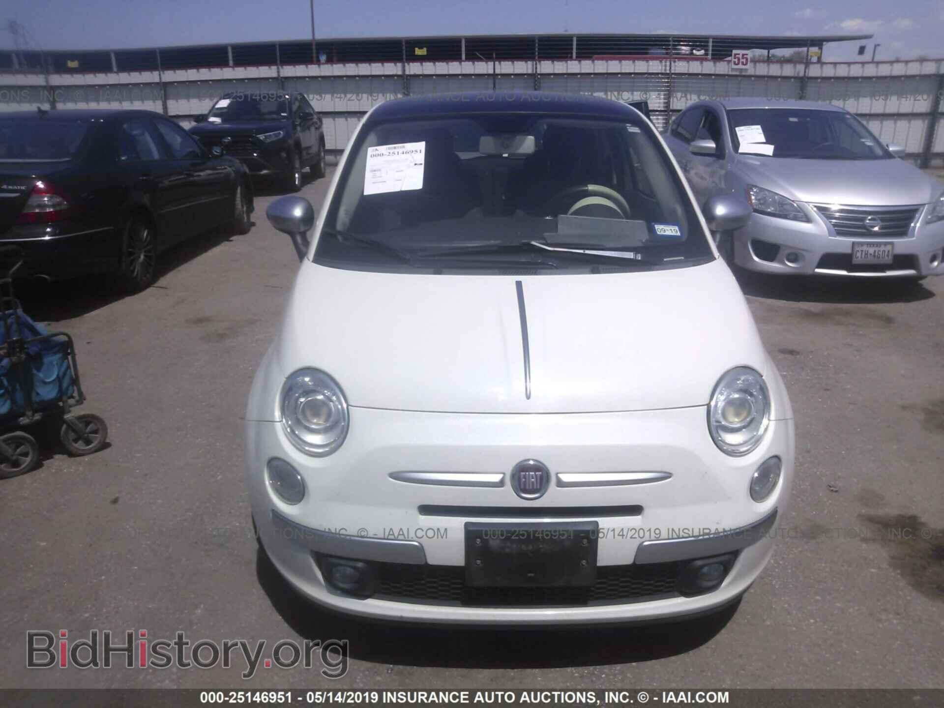 2012 FIAT 500 - VIN: 3C3CFFCR5CT248555 - Фото 6