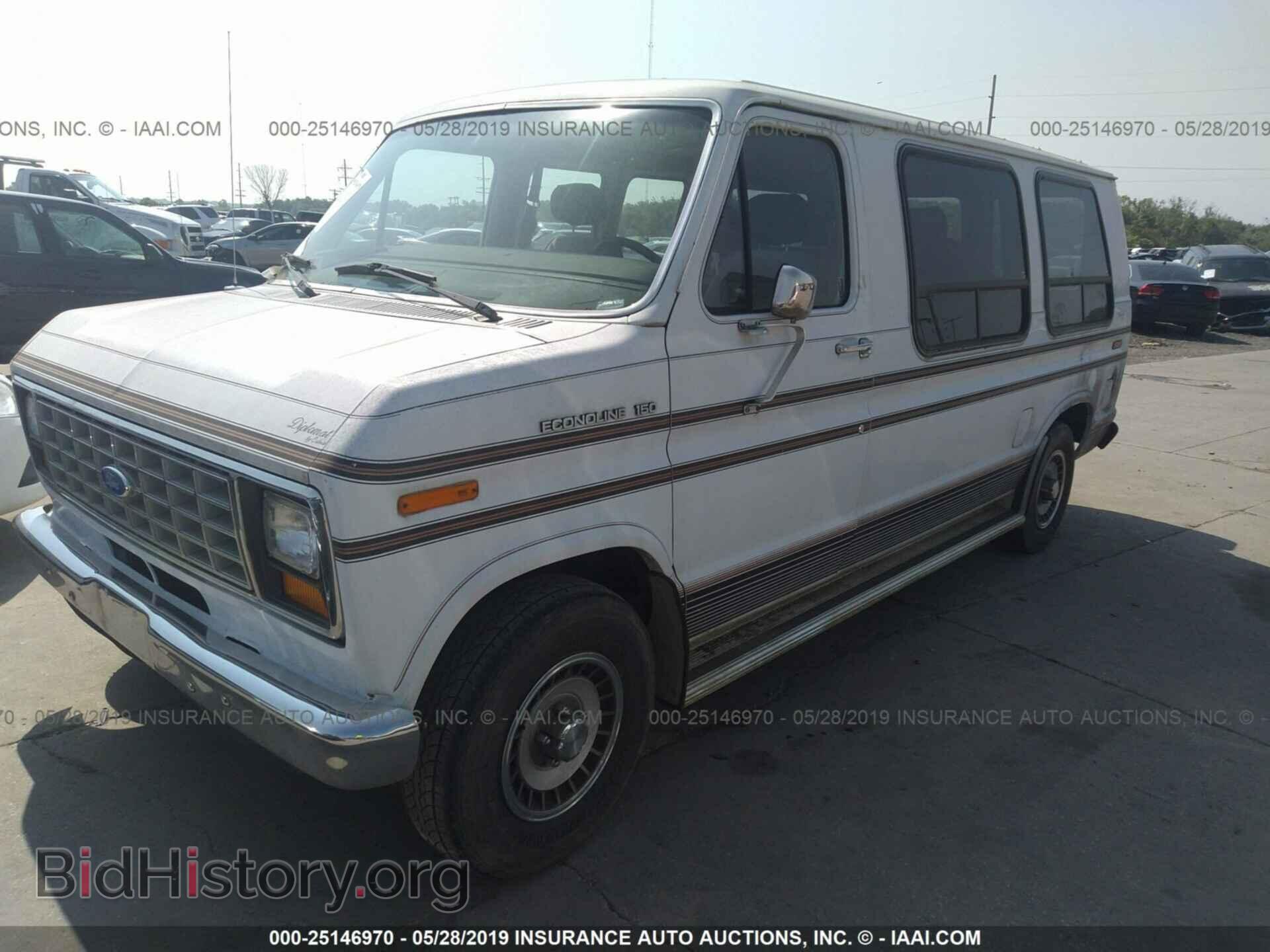 1990 FORD ECONOLINE - VIN: 1FDEE14N0LHB76468 - Фото 2