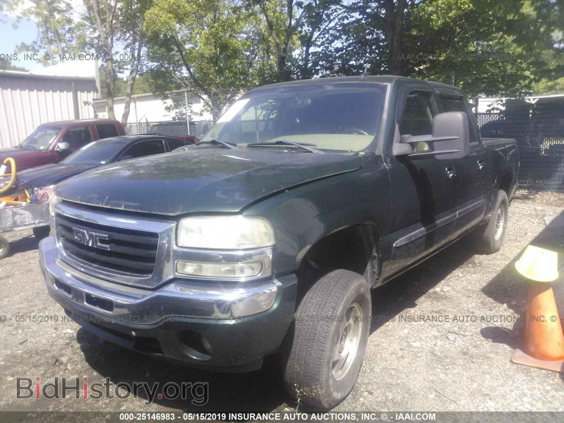 2005 GMC NEW SIERRA - VIN: 2GTEC13TX51291269 - Фото 2