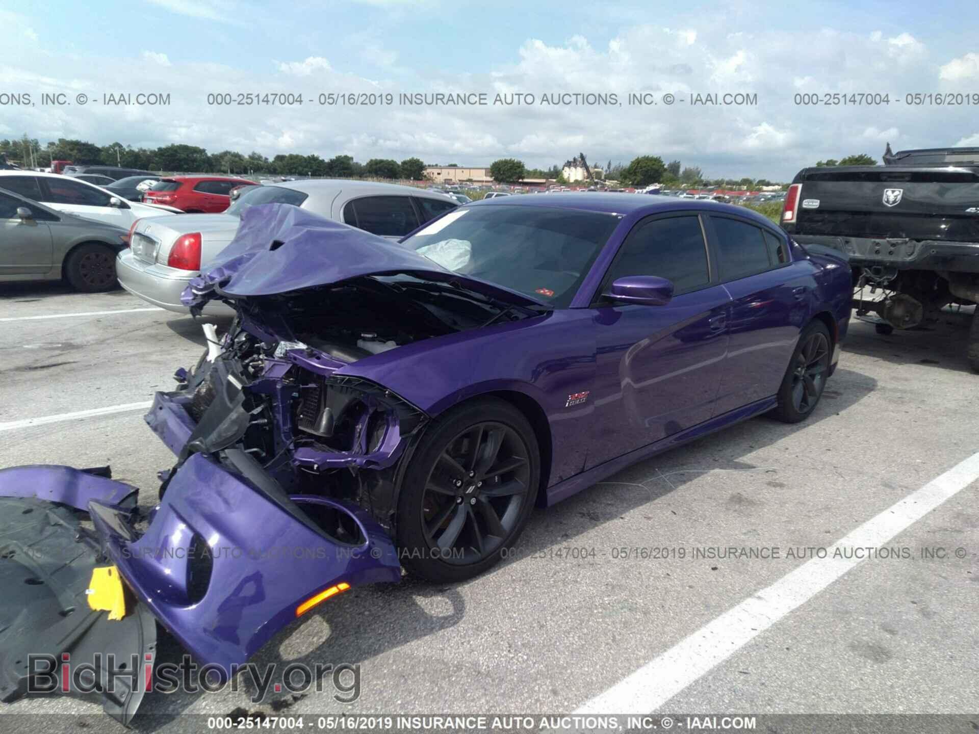 2019 DODGE CHARGER - VIN: 2C3CDXGJ7KH518702 - Фото 2