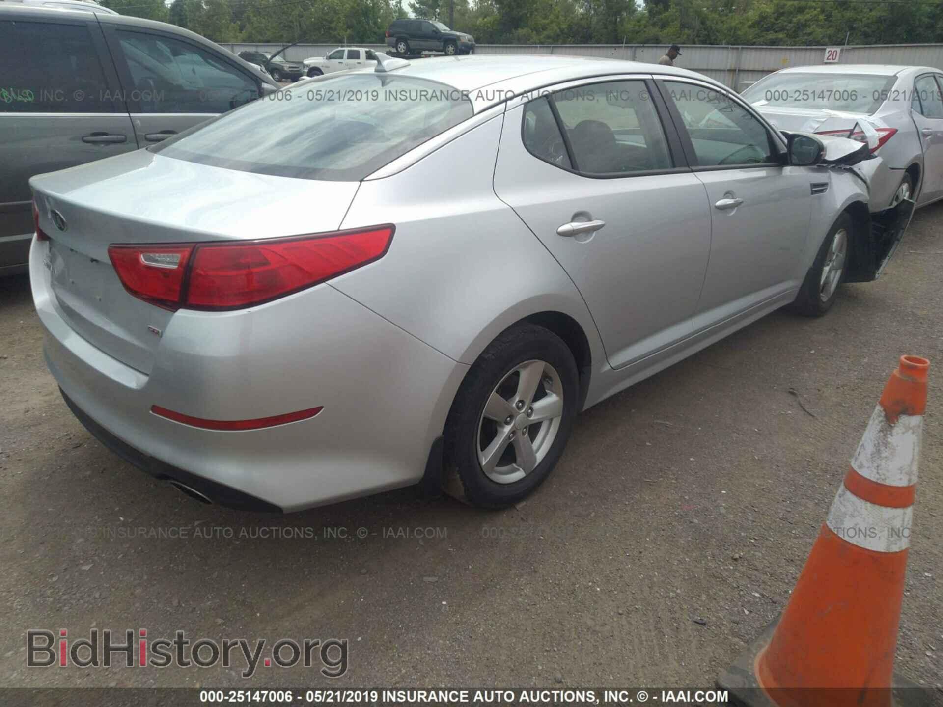 2015 KIA OPTIMA - VIN: 5XXGM4A74FG484915 - Фото 4