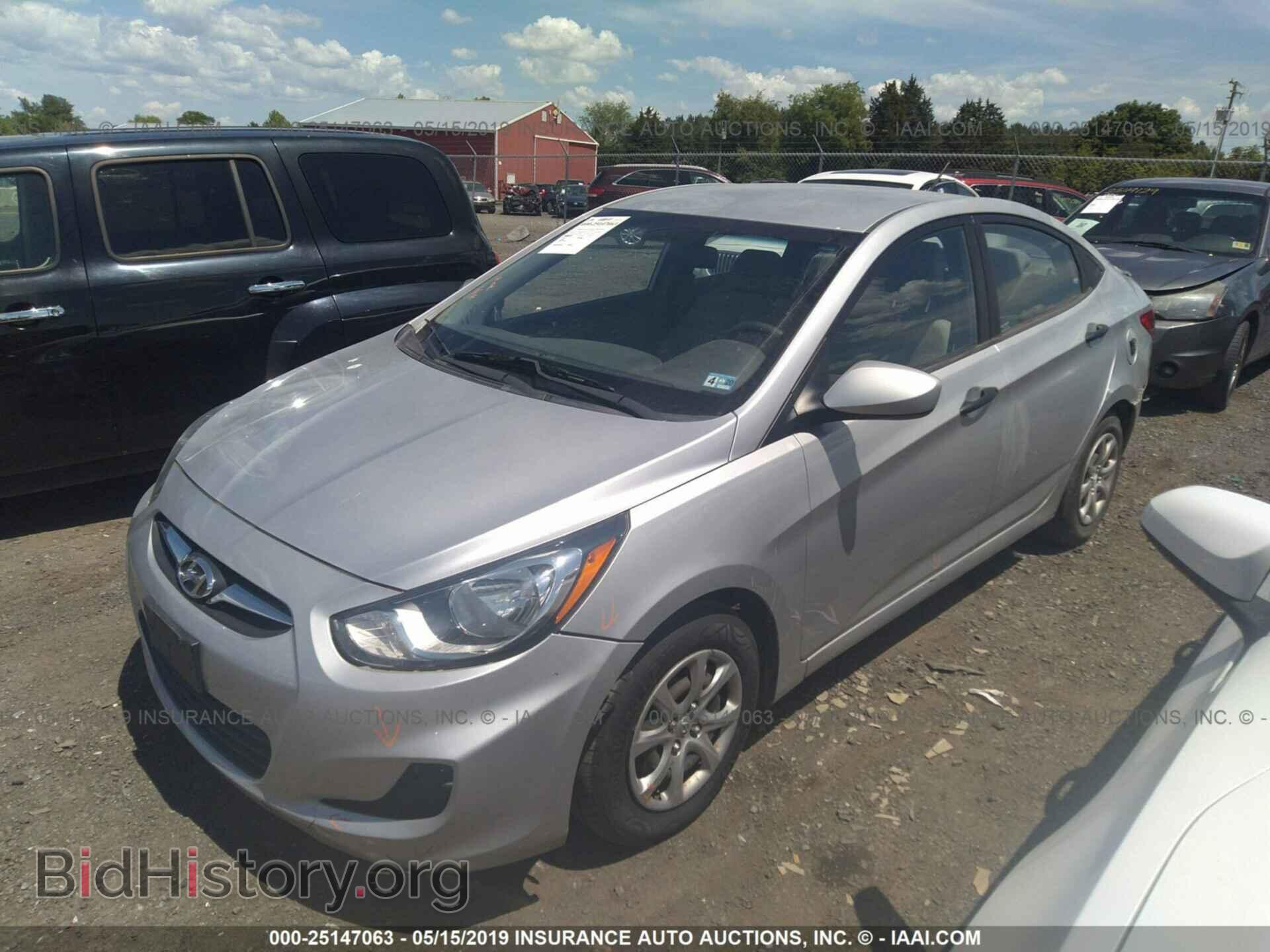 2012 HYUNDAI ACCENT - VIN: KMHCT4AE6CU055860 - Фото 2
