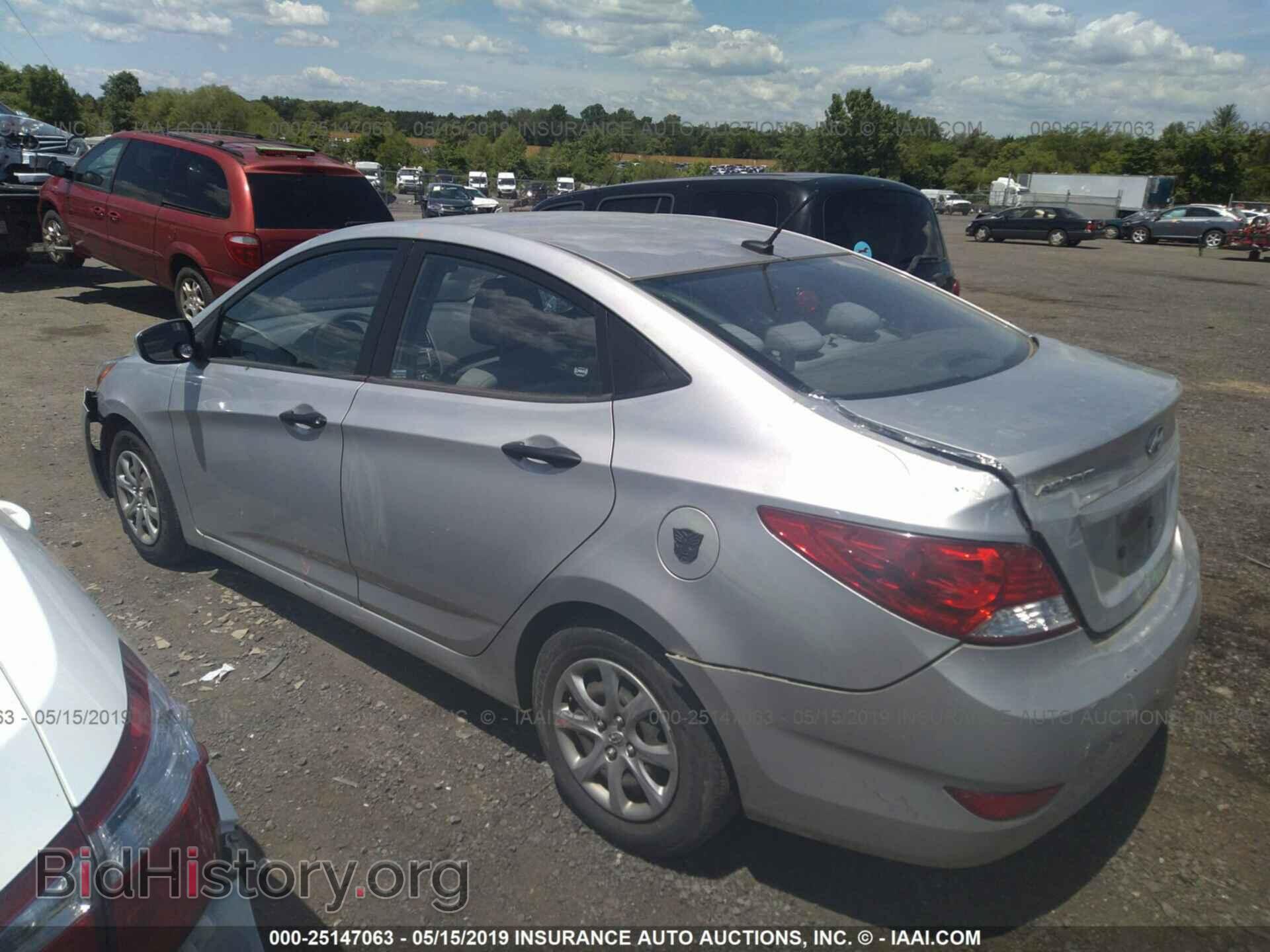 2012 HYUNDAI ACCENT - VIN: KMHCT4AE6CU055860 - Фото 3